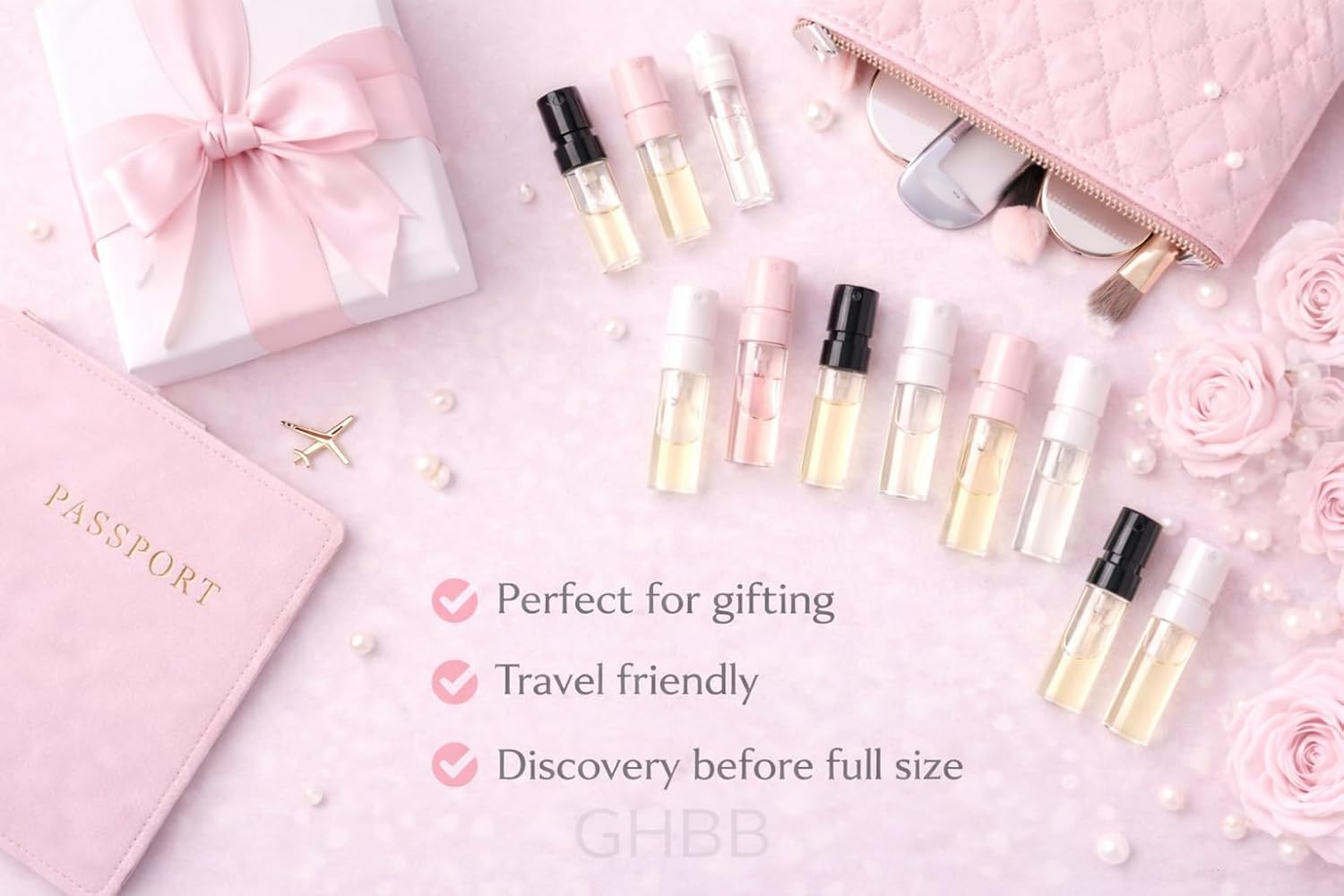 Travel Perfume Set for Women – 8 Mini Fragrance Samples, Portable Perfume Vials for Purse & Trips - Image 8