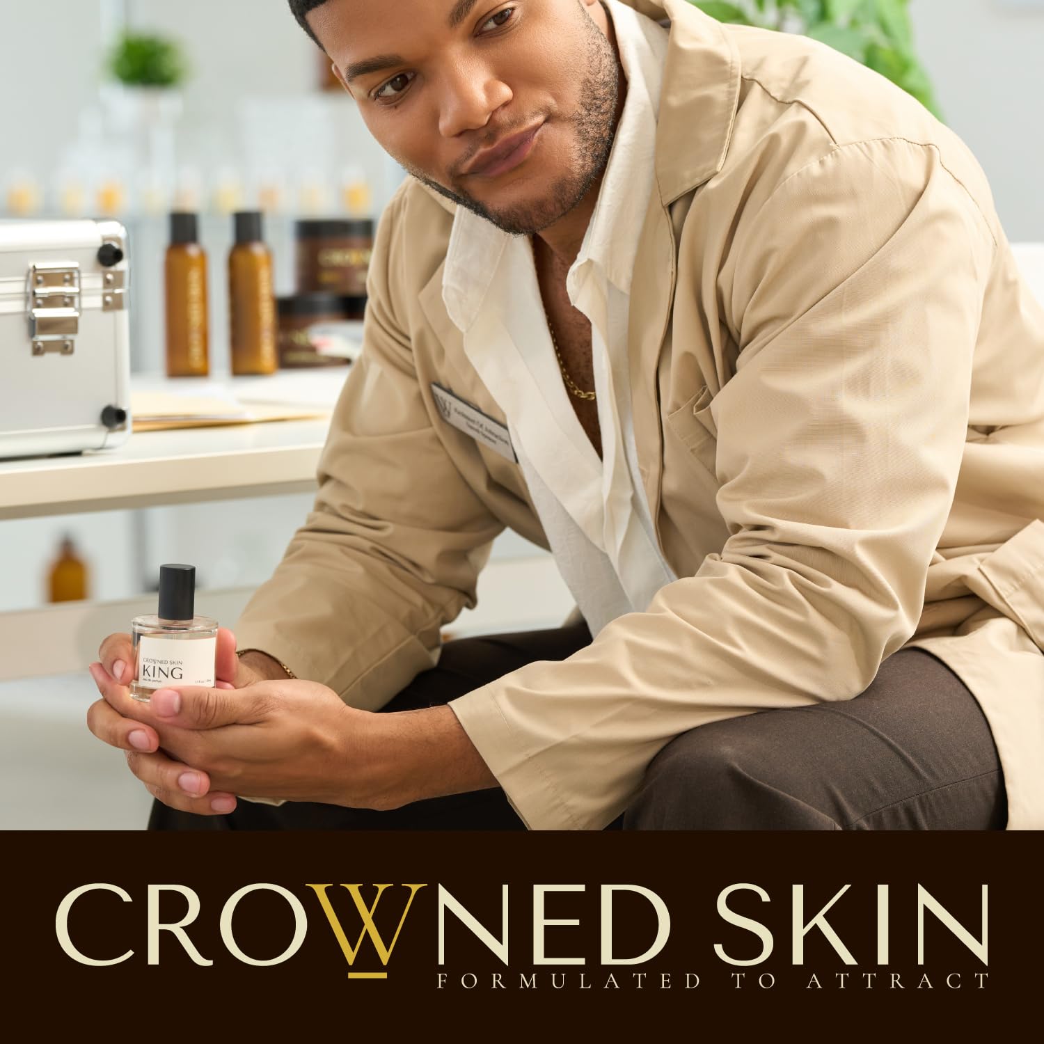 Crowned Skin King, Reign, and Prince Eau de Parfum 3 Piece Bundle | Long Lasting Mens Cologne | Fragrance Set with Sandalwood, Leather, Fresh, Nautical, Oceanic, & Woody Scents | All-Day Fragrance - Image 8