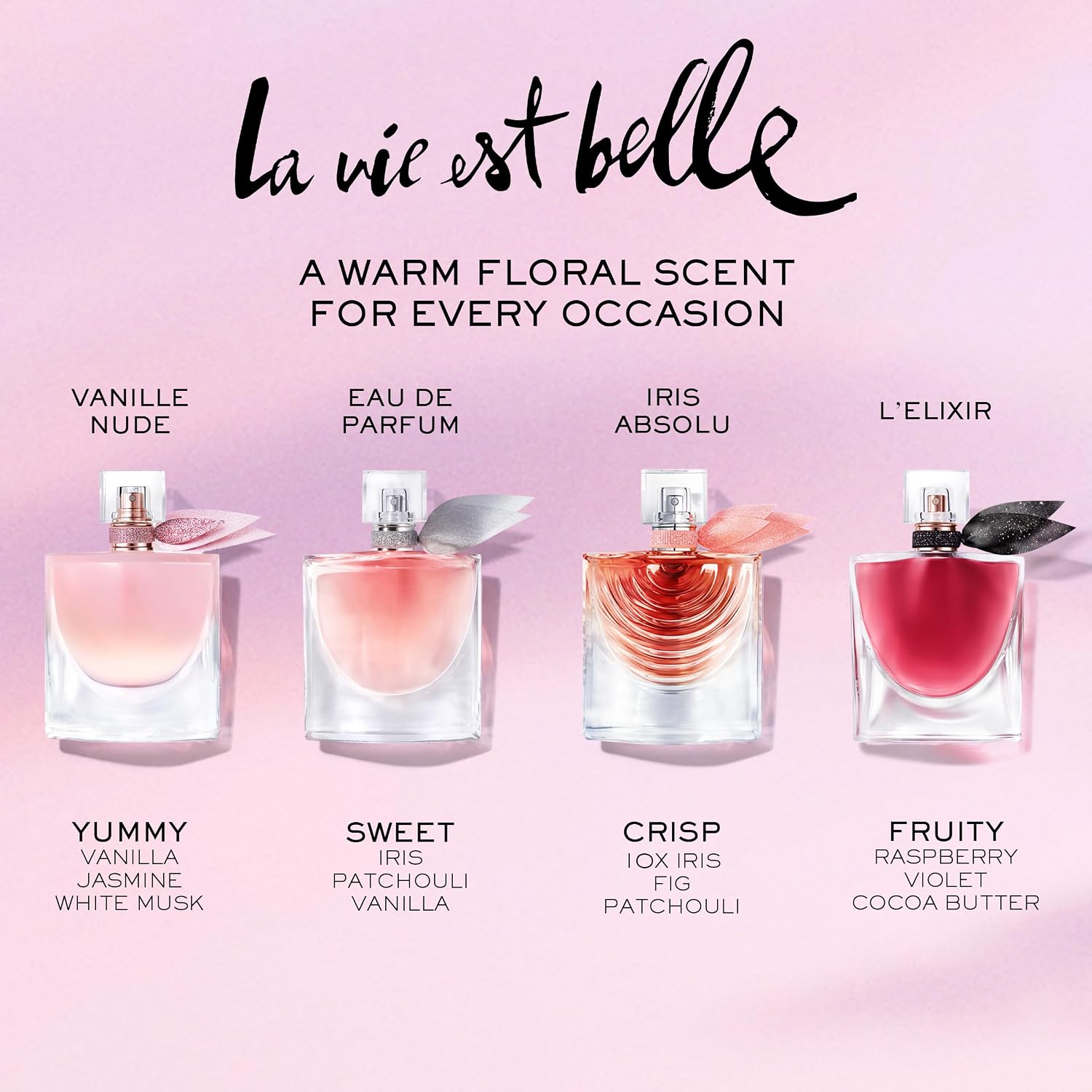 Lancôme La Vie Est Belle La Vie Vanille Nude Eau de Parfum - Long Lasting Fragrance with Notes of Solar Jasmine, Glazed Bourbon Vanilla, White Musk - Floral & Sweet Women's Perfume - Image 8