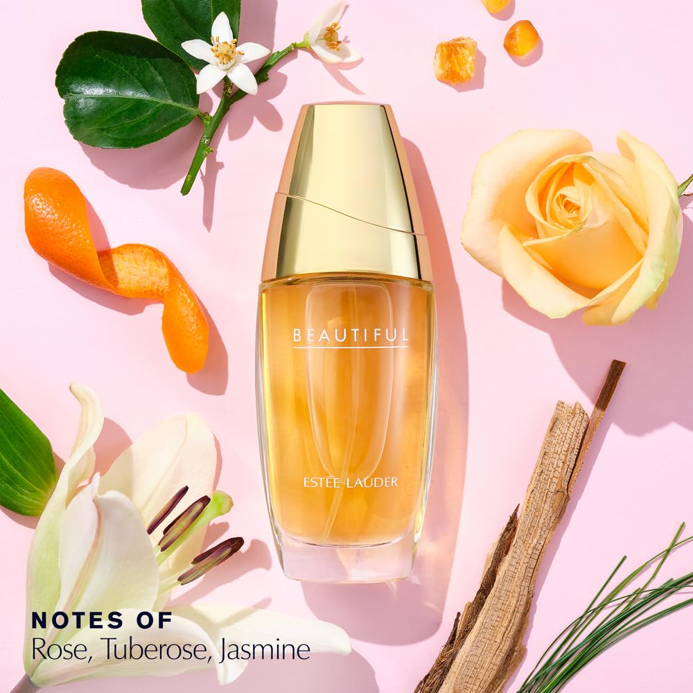 Estée Lauder Beautiful Eau de Parfum Spray with Notes of Rose, Lily, Tuberose & Orange Flower | Floral Perfume for Women | Perfumes for Women - Image 2