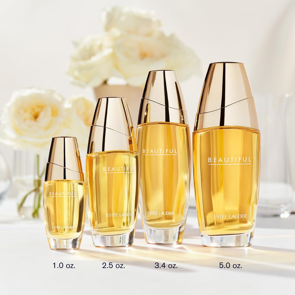 Estée Lauder Beautiful Eau de Parfum Spray with Notes of Rose, Lily, Tuberose & Orange Flower | Floral Perfume for Women | Perfumes for Women - Image 3