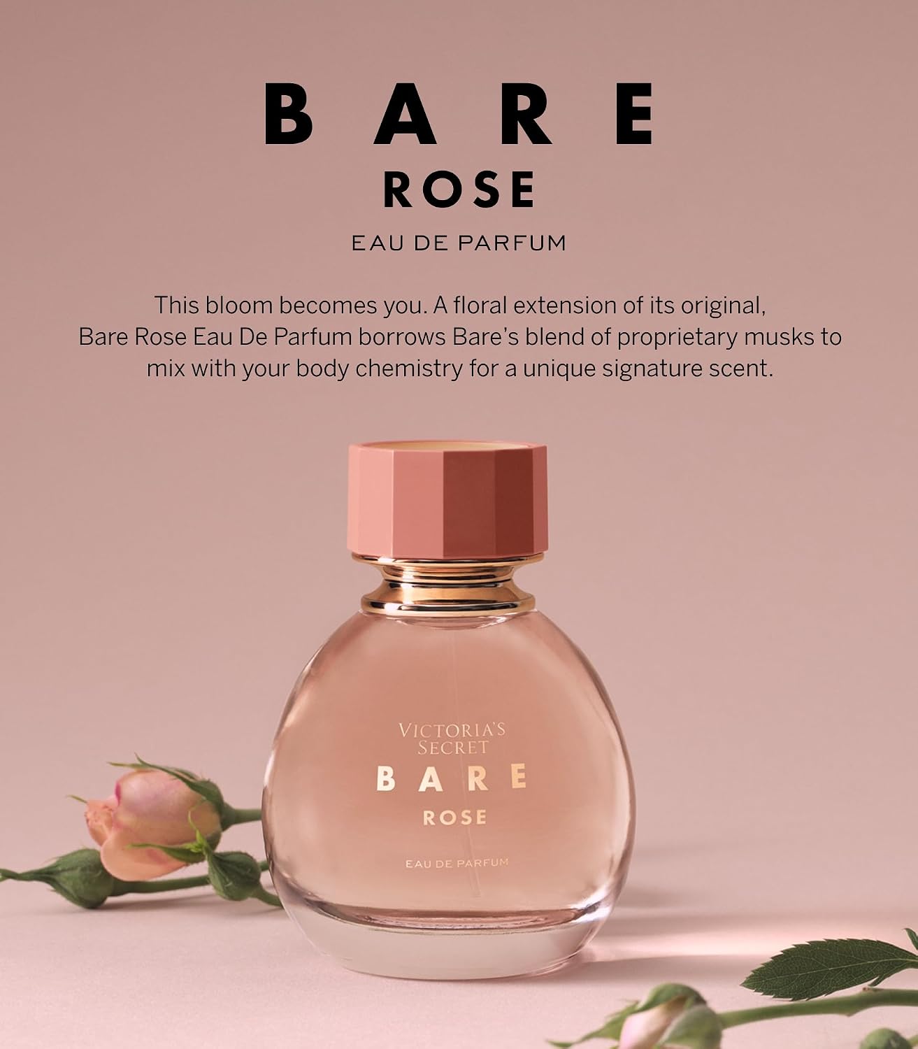 Victoria's Secret Bare Eau de Parfum, Rose - 1.7 fl oz - Image 3
