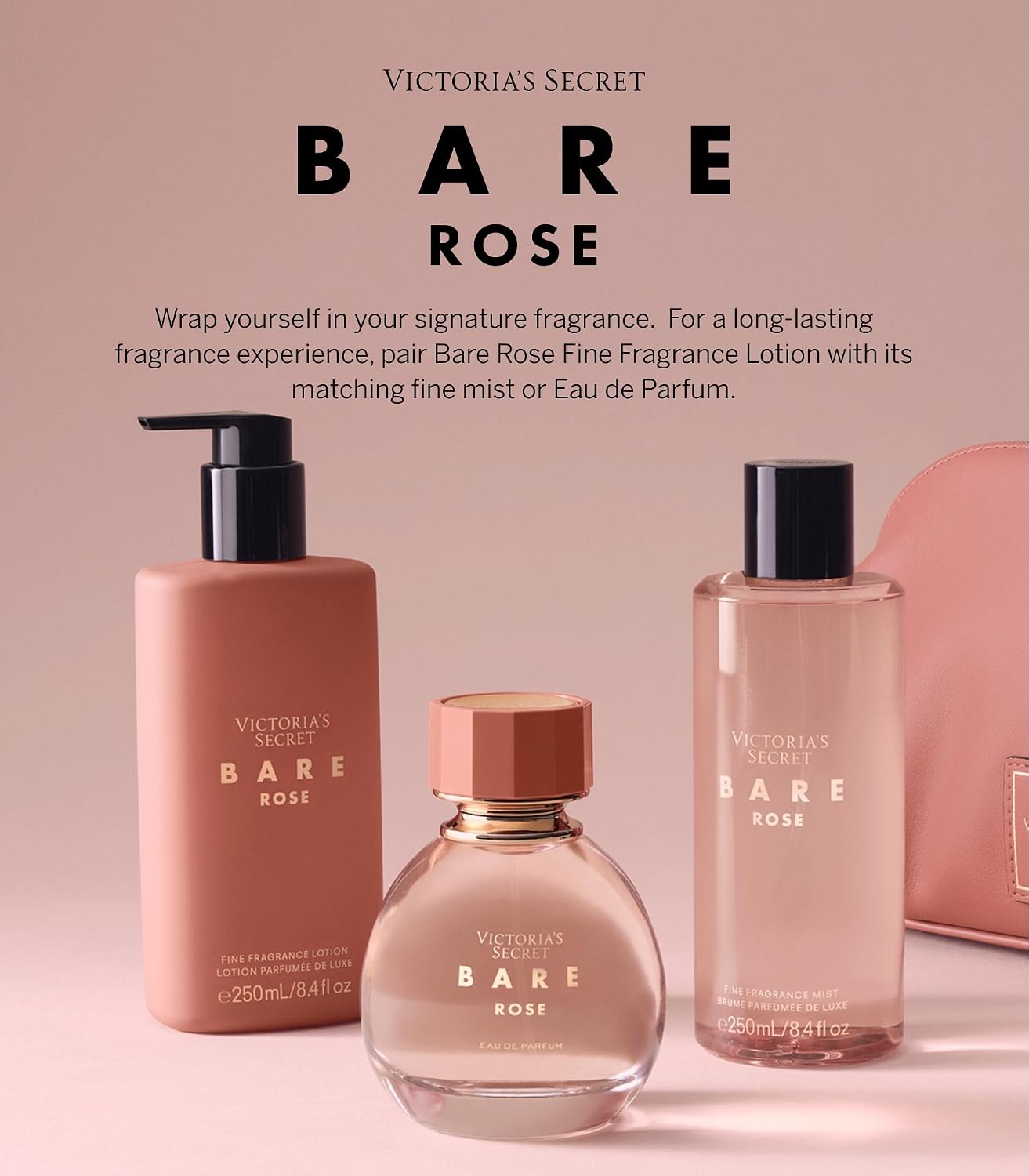 Victoria's Secret Bare Eau de Parfum, Rose - 1.7 fl oz - Image 5