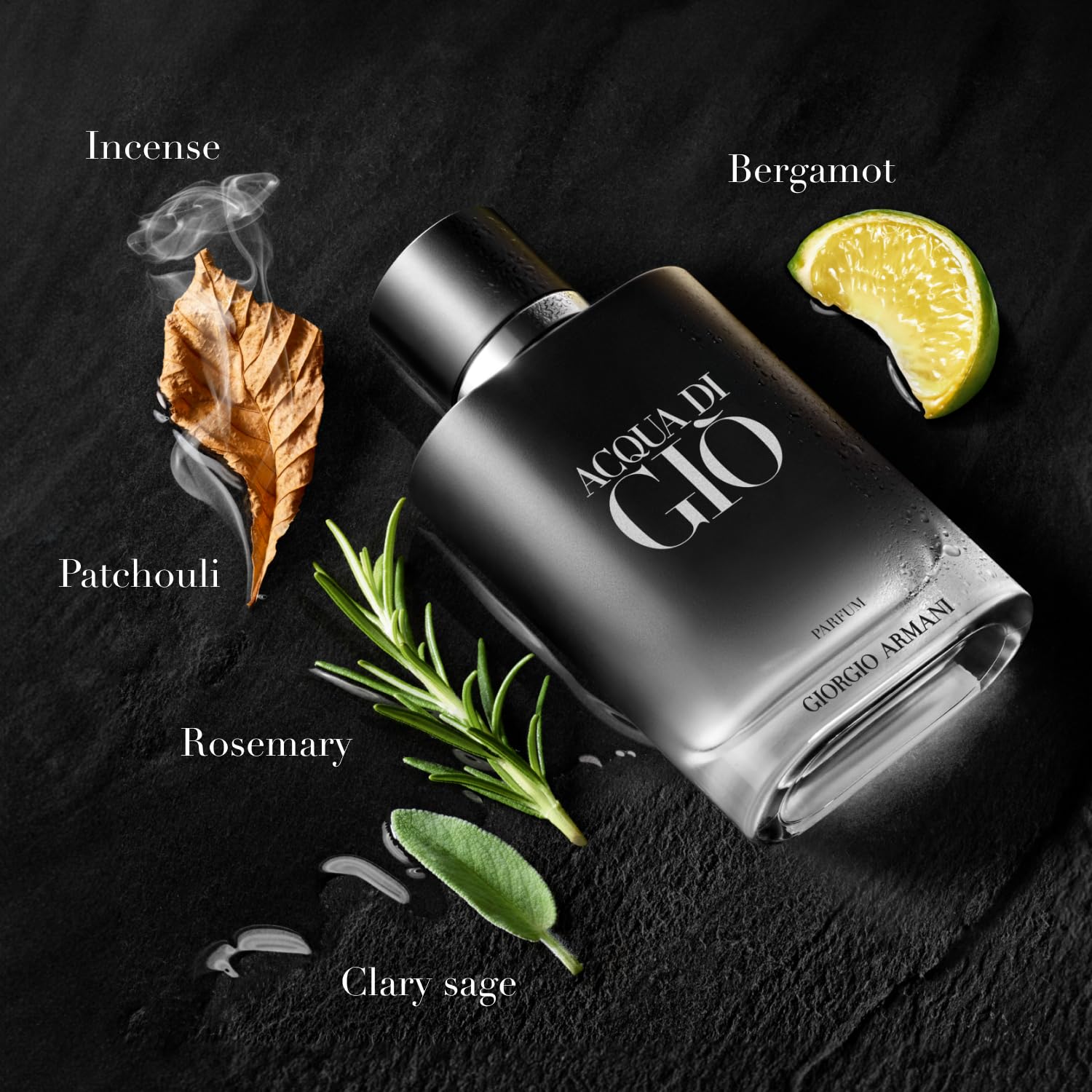 Armani Beauty - Acqua di Giò - Parfum - Cologne for Men - Fresh & Woody Men’s Fragrance - Bergamot, Ginger, Marine, Geranium, Rosemary, Clary Sage, Patchouli, Incense Notes - Image 2