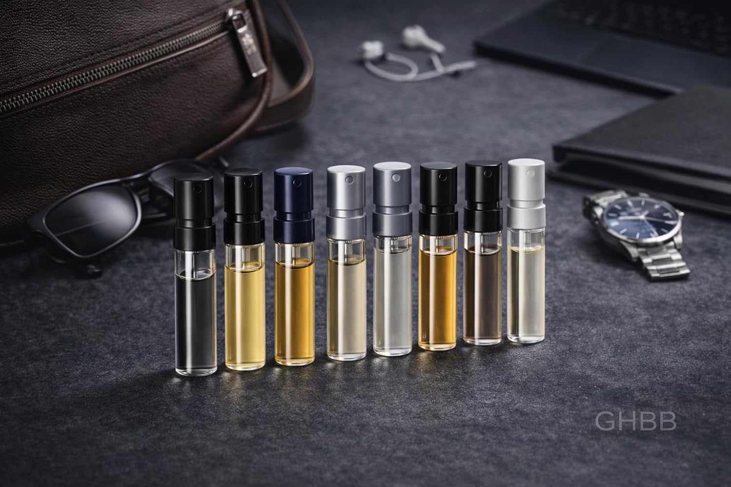 Men’s Cologne Sampler Set – 11 Designer Fragrance Samples, Travel Mini Vials, Try Before You Buy Full Size, Gift for Him - Image 8