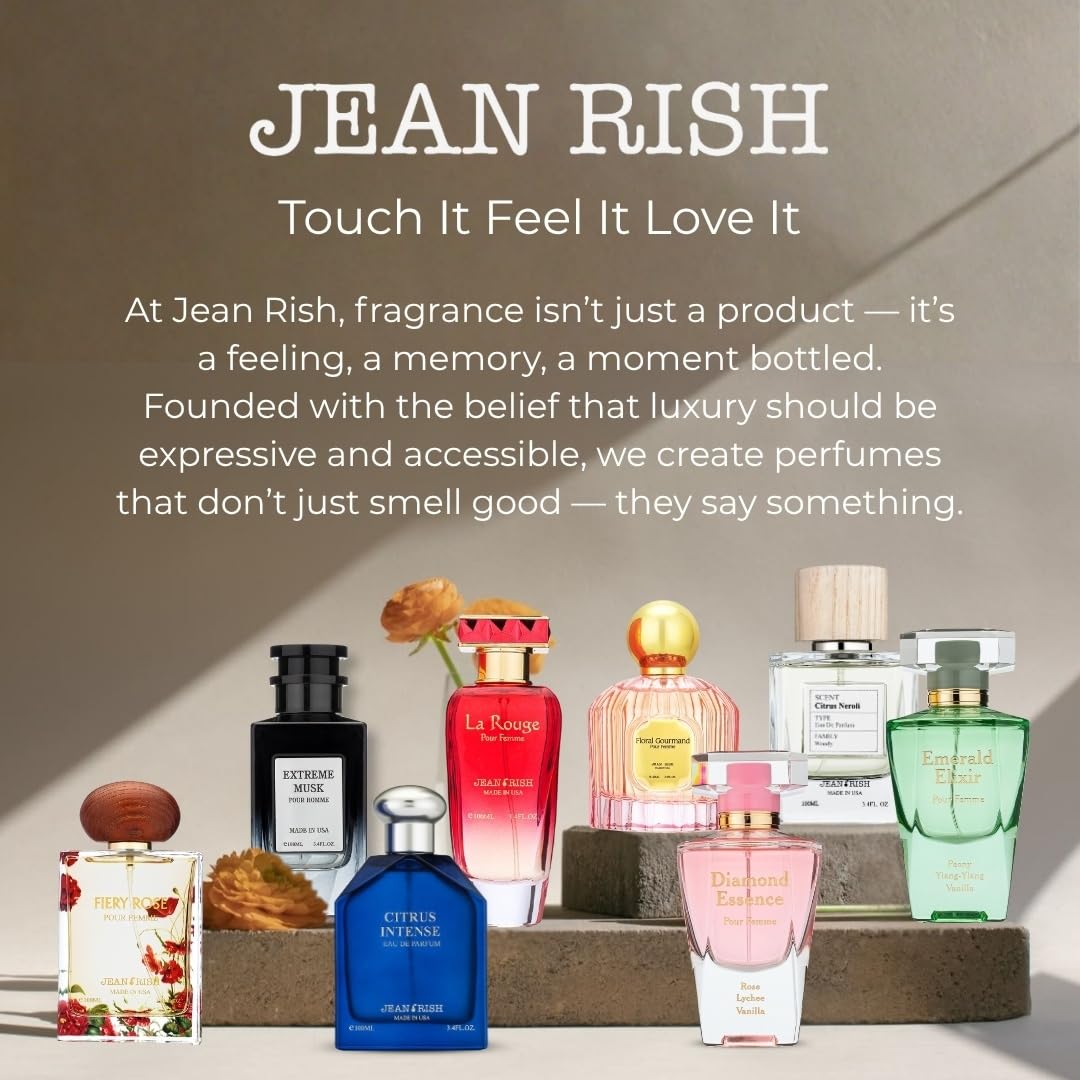 Jean Rish Woody Breeze Perfume for Women Eau De Parfum, Long-Lasting Luxury Fragrance, Made In USA - Pear, Jasmine, Iris, Vanilla, Patchouli Scent - 100ml / 3.4 oz - Image 6