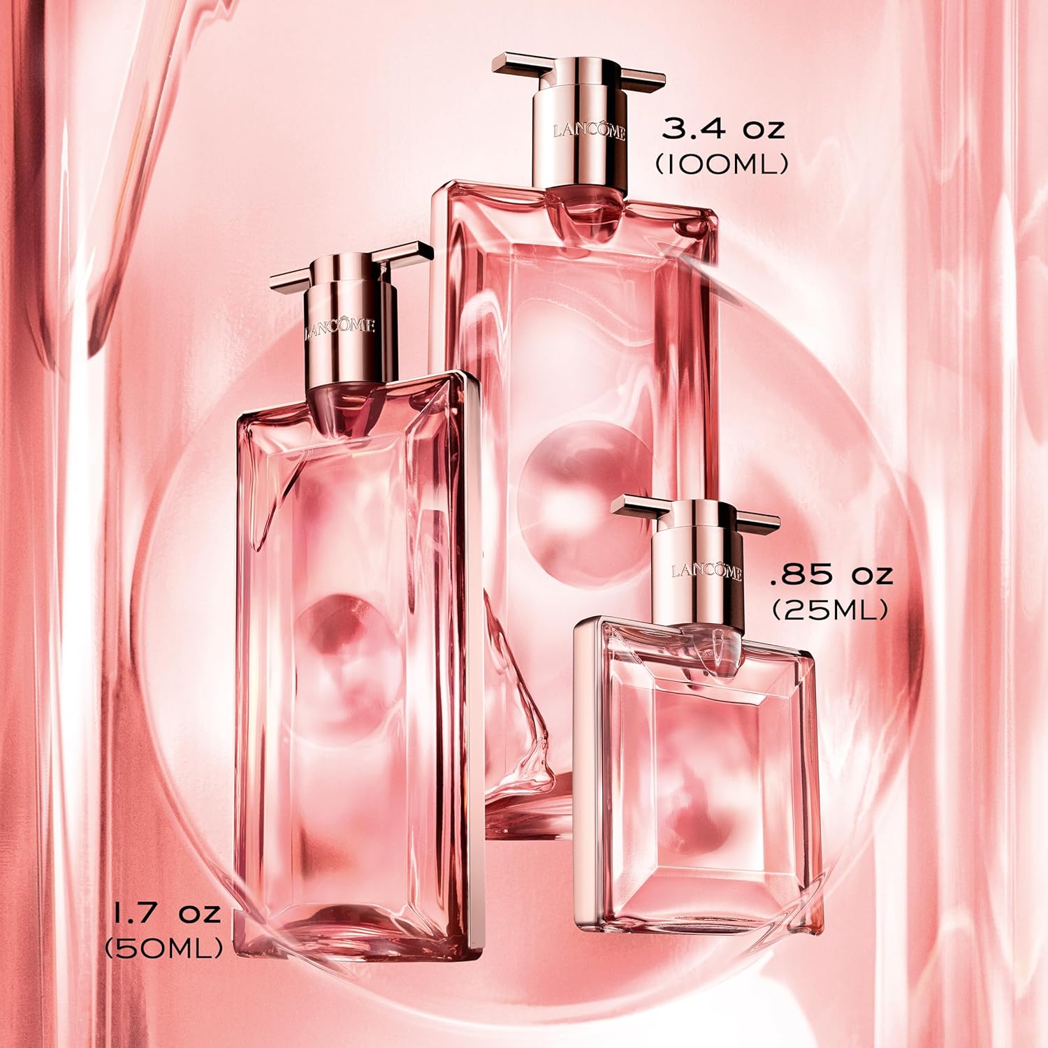 Lancôme Idôle Eau de Parfum - Long Lasting Fragrance with Notes of Bergamont, Jasmine & Vanilla - Fresh & Floral Women's Perfume - Image 5