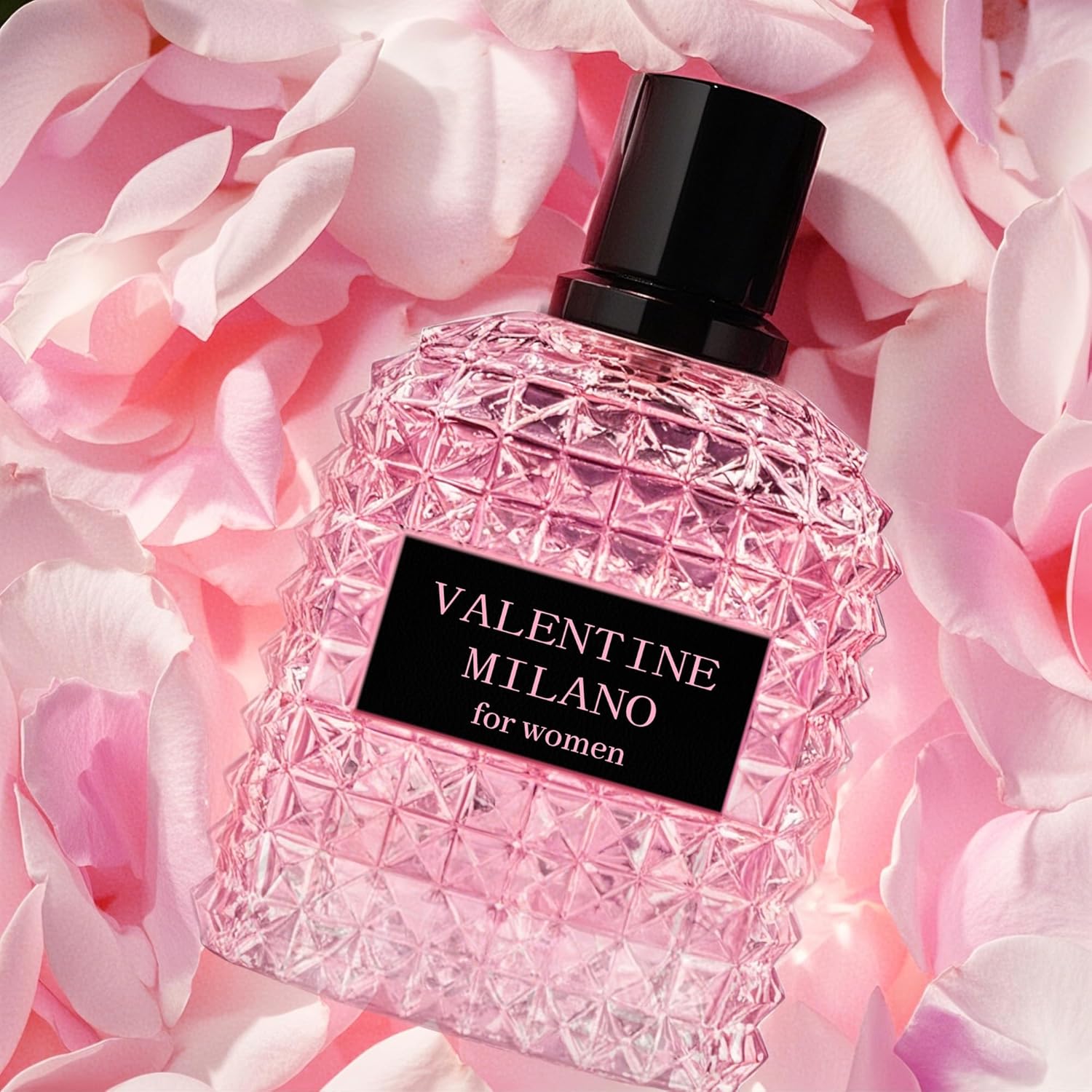 A CENTER 4PCS Perfume Set for Women - Floral Fragrance Gift Set with Vanilla,Sweet Fruity, Eau De Parfume| 3.4 Fl Oz Each Women's Cologne(Valentine Milano/Rose/Pink,Valuable,) - Image 6