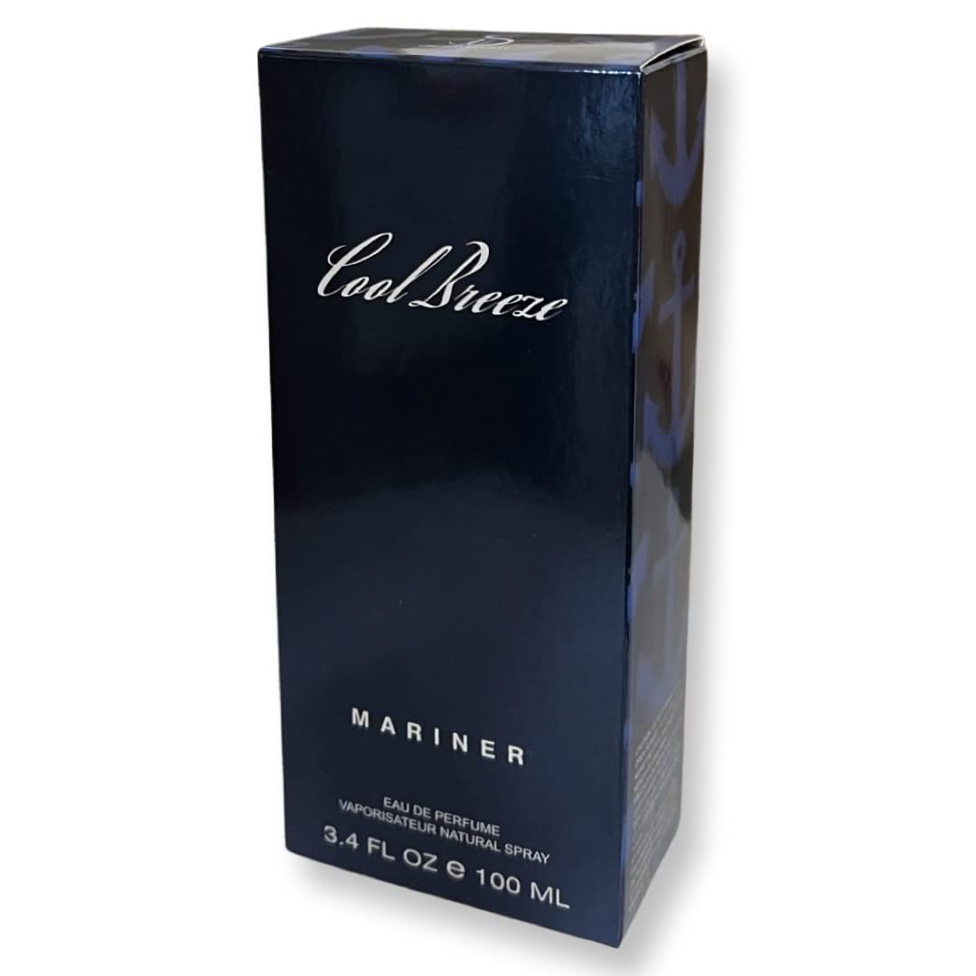 Cool Breeze MARINER Eau de Parfum for Men | 3.4 Fl Oz | Notes of Seawater, Spicy Rosemary and Fresh Mint - Image 4