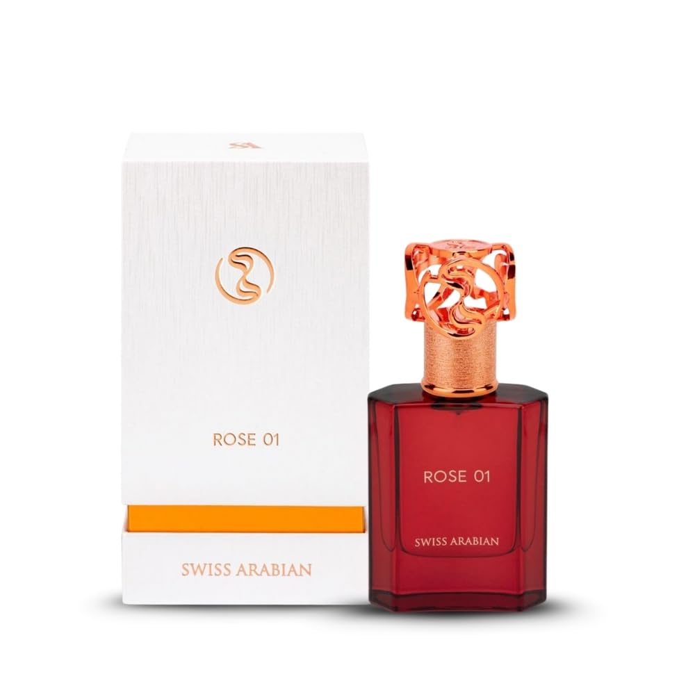 Swiss Arabian Rose 01 - Luxury Products From Dubai - Long Lasting, Addictive Personal EDP Spray Fragrance - Seductive Signature Aroma - 1.7 Oz - Image 2