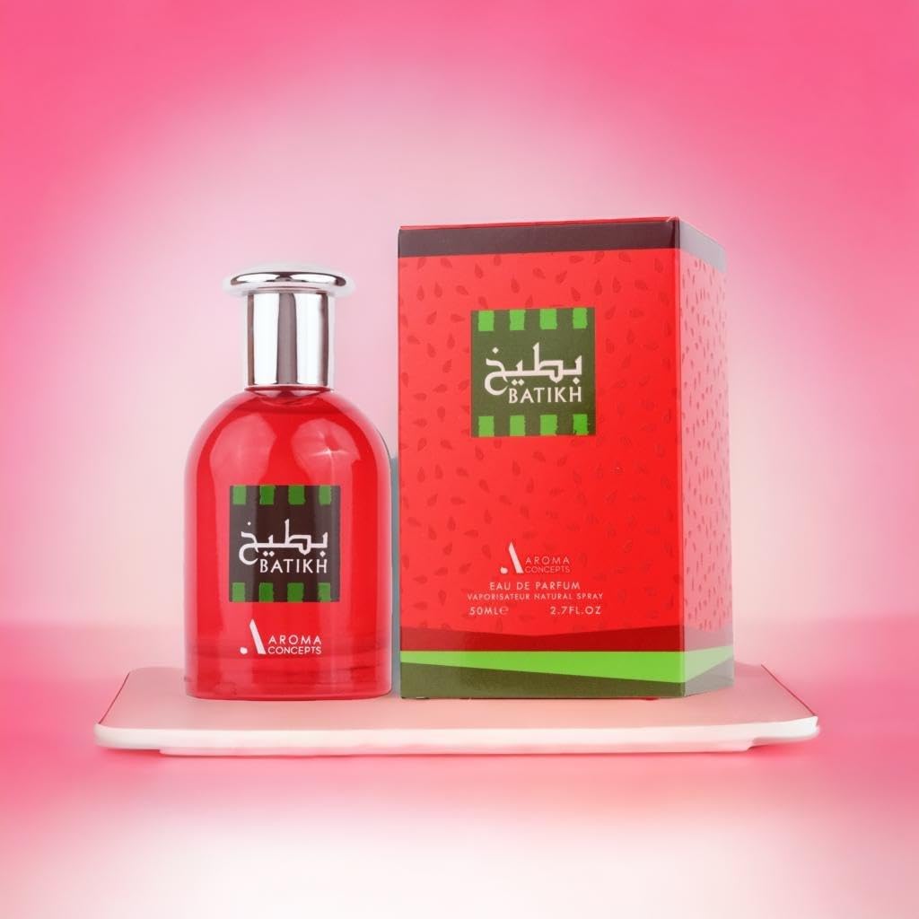 Paris Corner | Batikh Watermelon Perfume EDP 1.7 Fl Oz | Unisex Fragrance for Men & Women | Fresh Pear, Tangerine, Strawberry & Rose with Sweet Praline & Musk | Fruity Summer Scent - Image 6