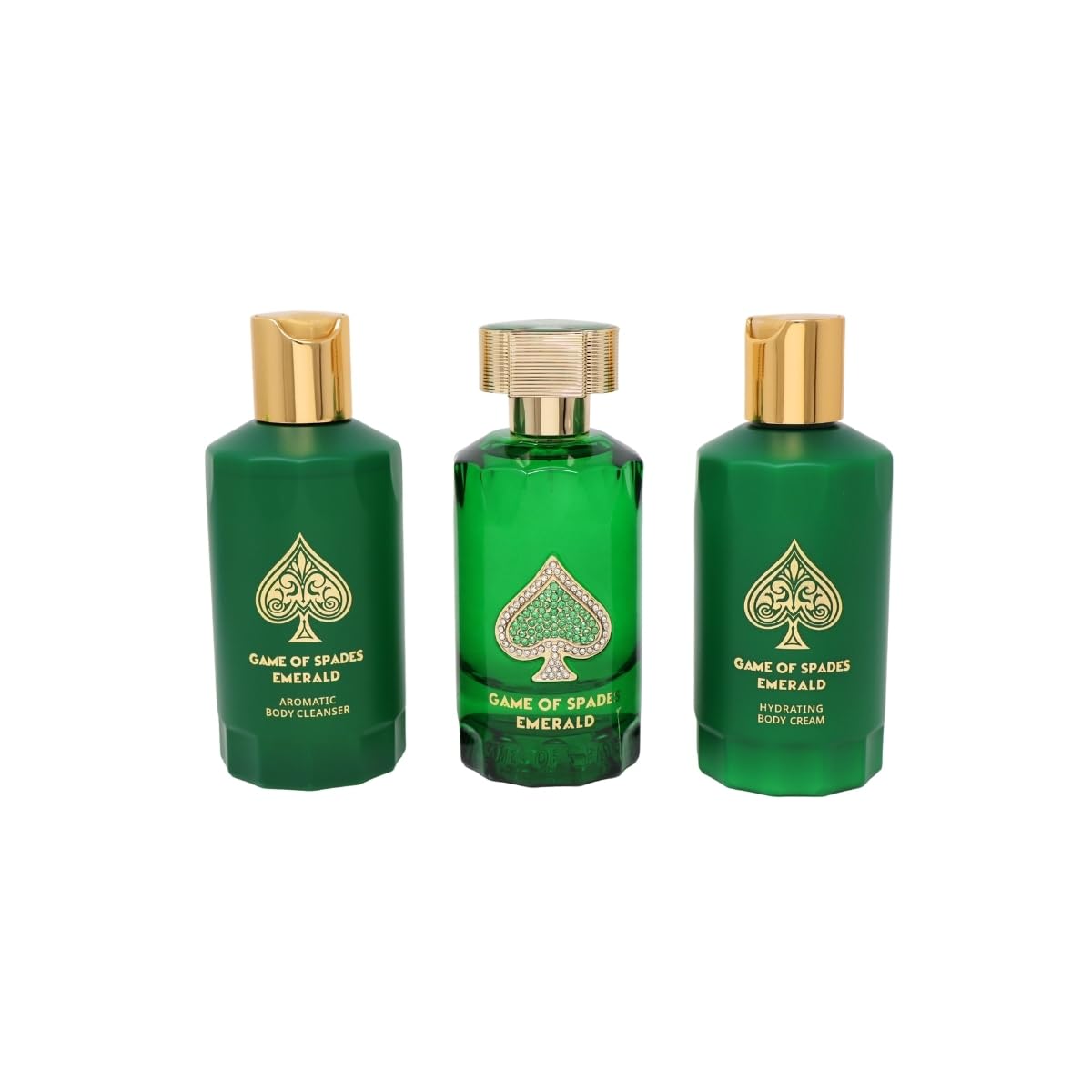 Jo Milano Diamond Edition Paris Game of Spades EMERALD 8PCS GIFT SET spray for Unisex (FRAGRANCE EXPERT'S EXCLUSIVE) - Image 3