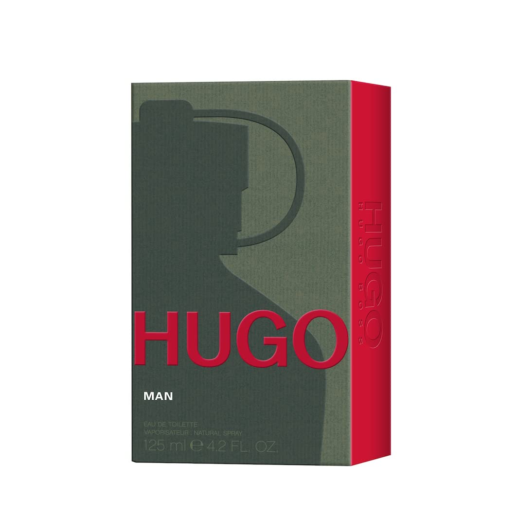 Hugo Boss Hugo Man Eau de Toilette – Fresh Aromatic Cologne – With Notes of Green Apple & Fir Balsam – Long Lasting Fragrance for Everyday Wear – Luxury Perfume for Men - Image 3