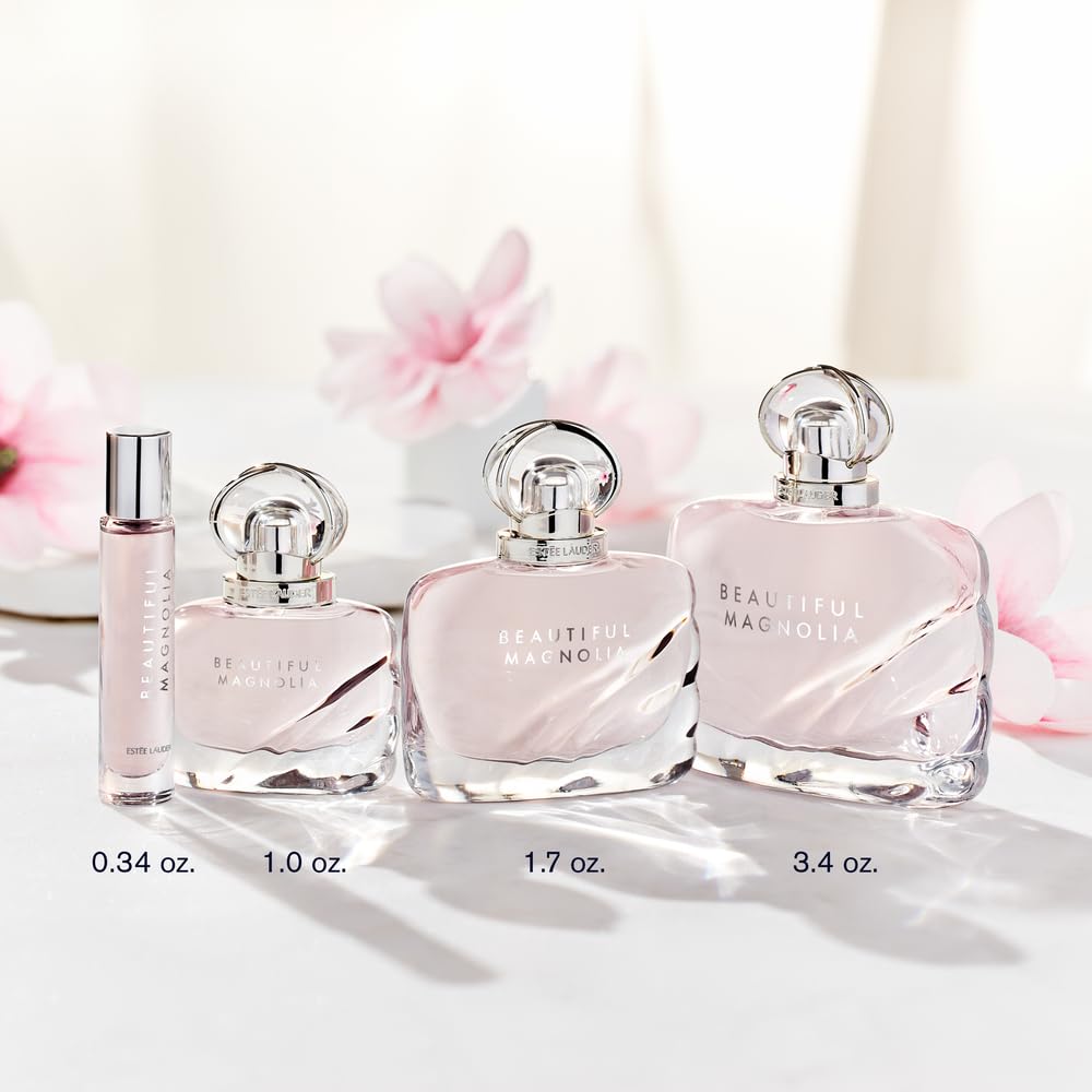 Estée Lauder Beautiful Magnolia Eau de Parfum Spray with Notes of Lush Magnolia, Solar Gardenia, Warm Woods & Luminous Musk | Floral Perfume for Women | Perfumes for Women - Image 4