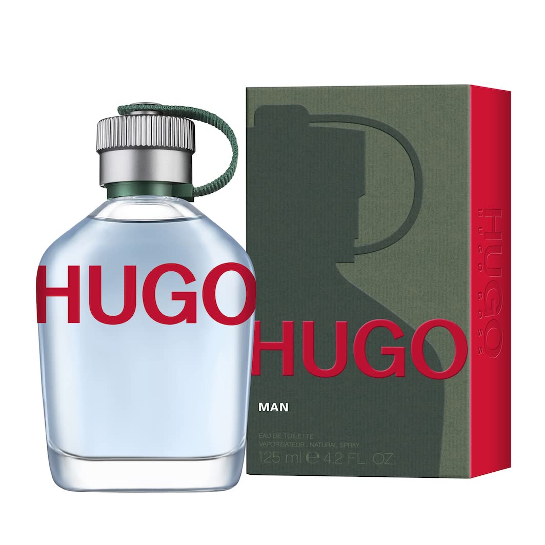 Hugo Boss Hugo Man Eau de Toilette – Fresh Aromatic Cologne – With Notes of Green Apple & Fir Balsam – Long Lasting Fragrance for Everyday Wear – Luxury Perfume for Men - Image 2