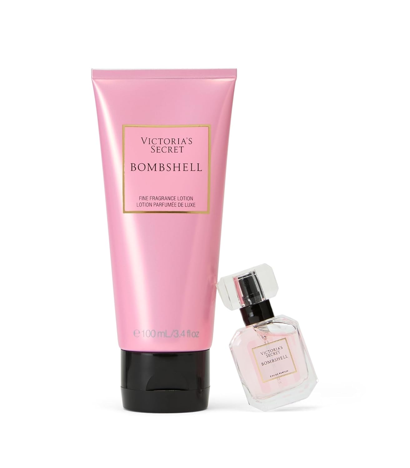 Victoria's Secret Bombshell Mini Fragrance Duo Gift Set, Eau de Parfum & Travel Lotion - Image 3