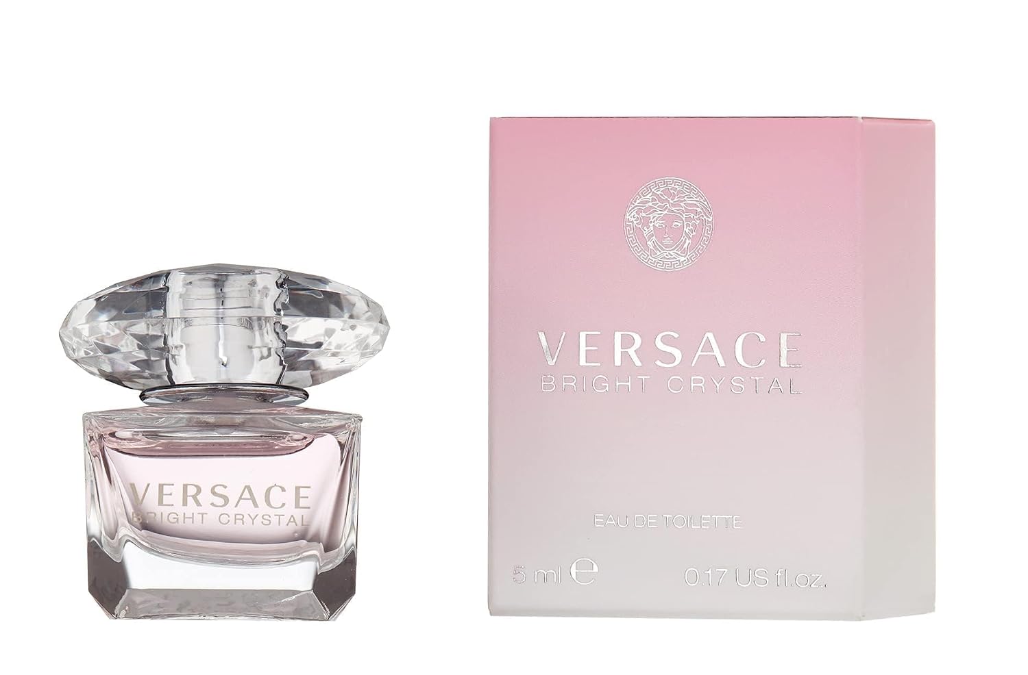 Versace Women's Bright Crystal Mini, 0.17 Fl Oz - Image 2