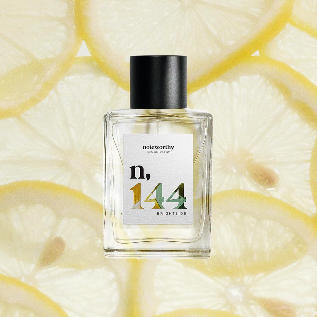 Noteworthy n,144 Brightside Eau De Parfum – Citrus, Vanilla | Sophisticated, Warm Fragrance for Any Occasion | Long-lasting Unisex Perfume for Women & Men (100ml) - Image 4