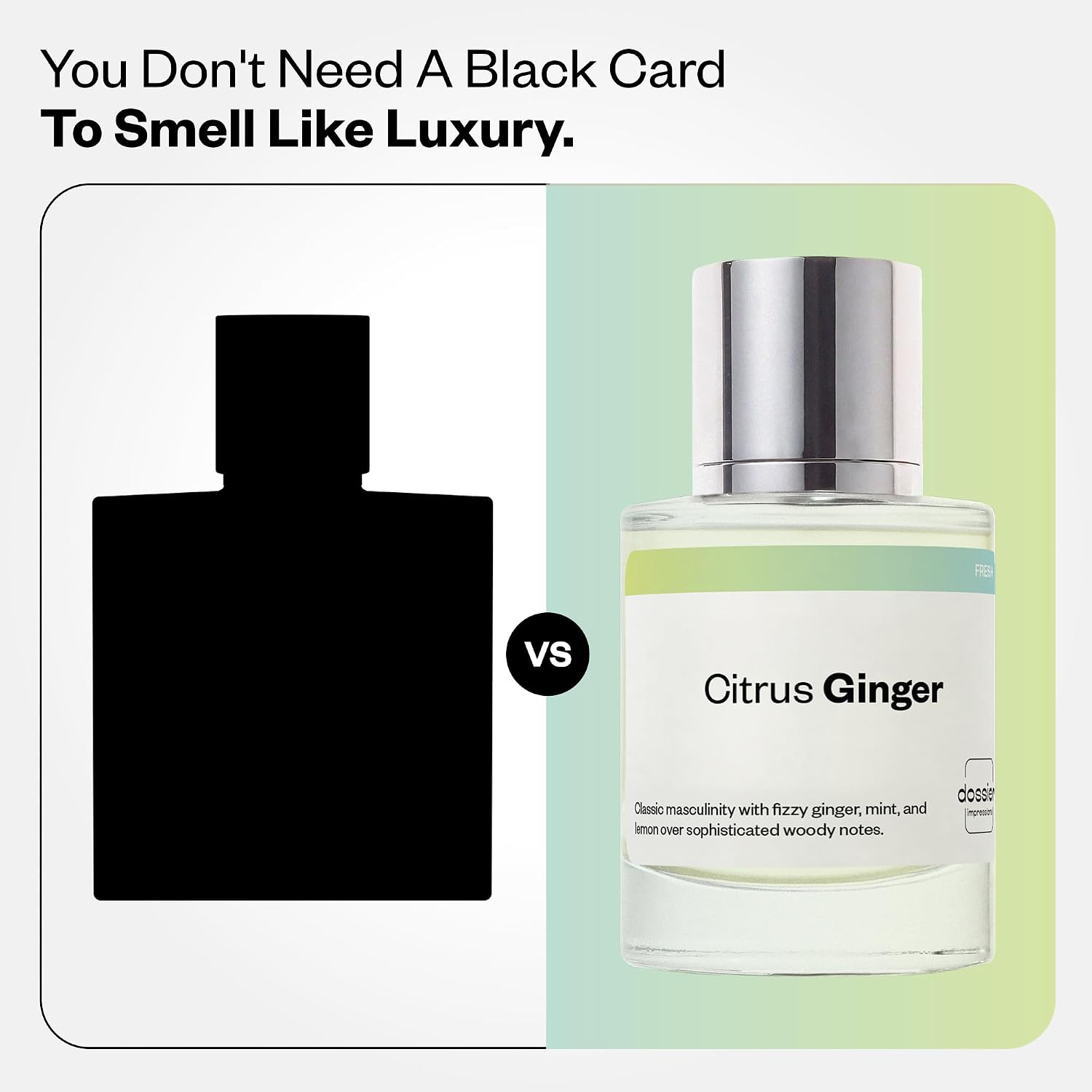 Dossier - Citrus Ginger - Eau de Parfum - Inspired by Bleu de Chanel - Long-Lasting Fragrance - Masculine - 1.7 fl oz (50ml) - Image 2