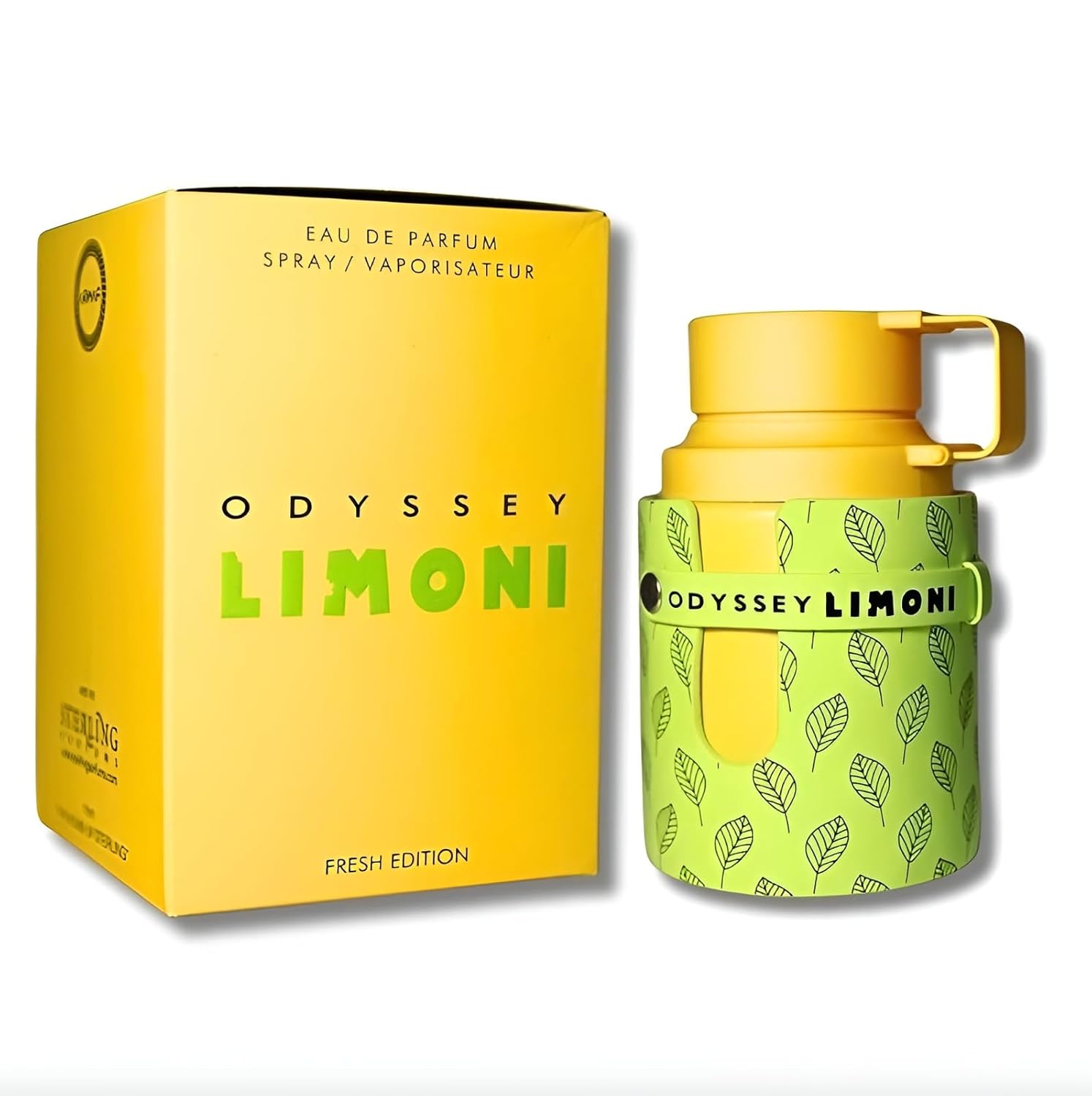 Armaf Odyssey Limoni Fresh for Unisex Eau De Parfum Spray, 3.4 Ounce - Image 2