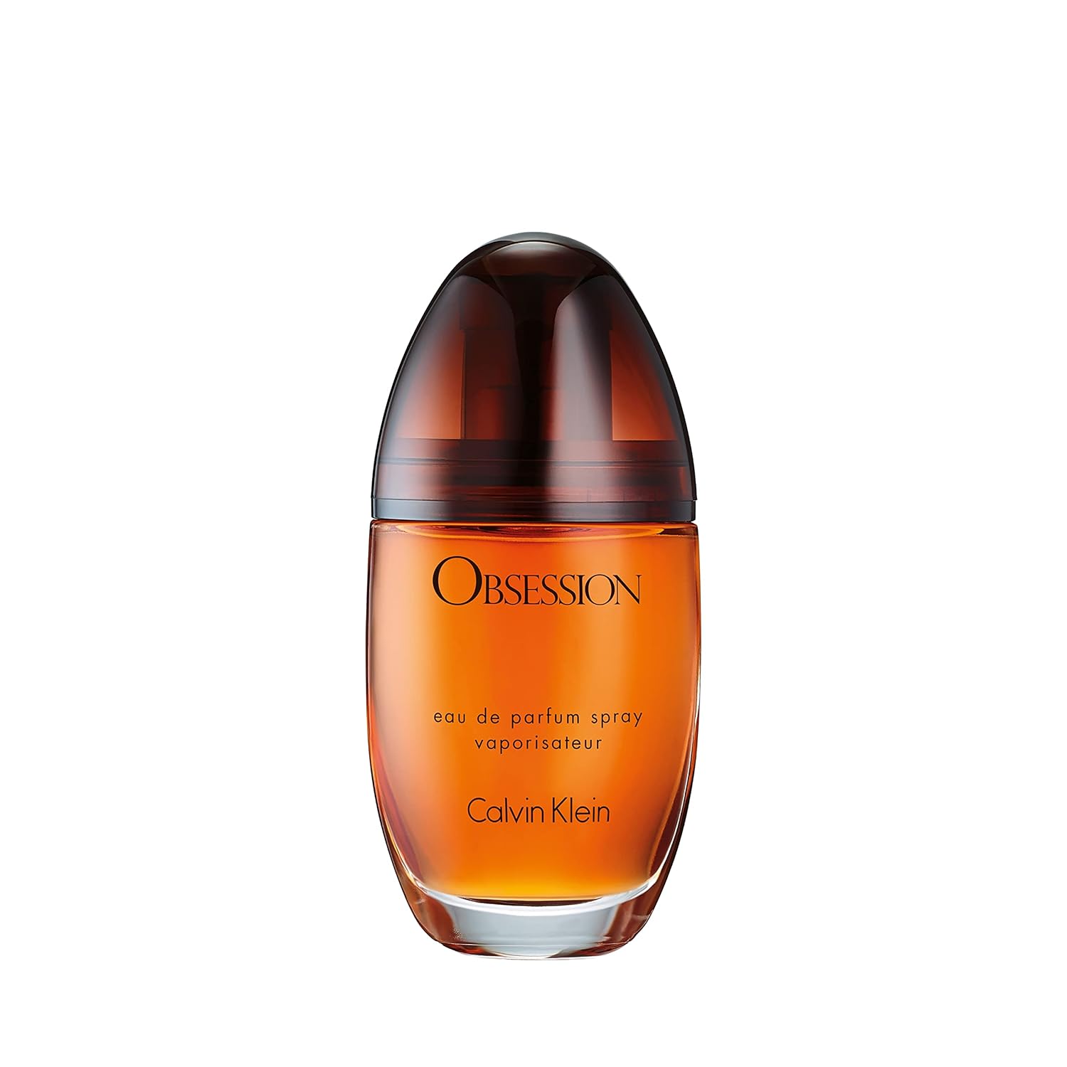 Calvin Klein Obsession Eau de Parfum – Ambery Women's Perfume – With Notes of Mandarin, Bergamot, Jasmine & Patchouli – Long Lasting Fragrance