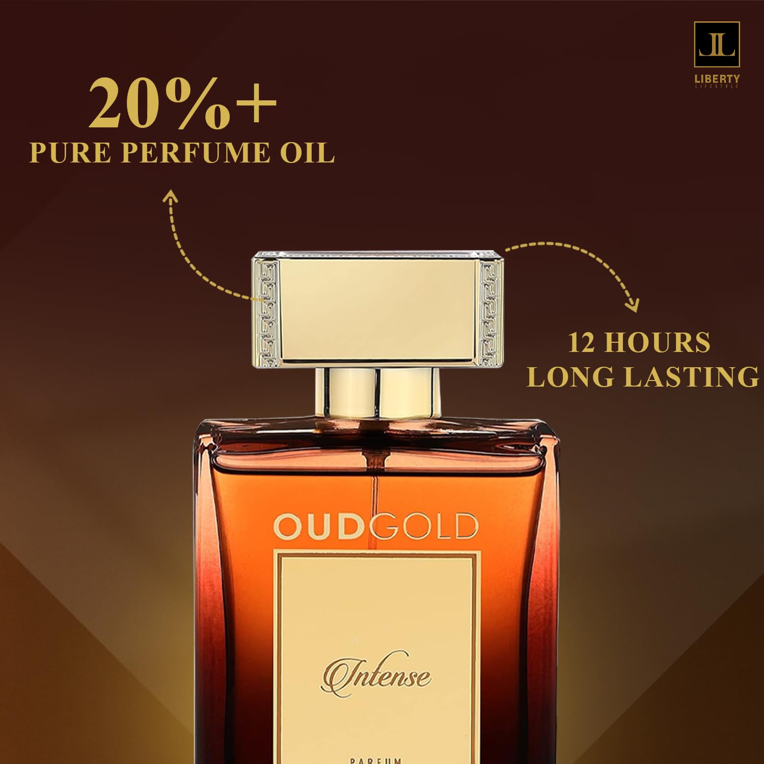Liberty Luxury OudGold Intense French Parfum for Men – Woody Fragrance for men, Bold and Long Lasting Scent for Confidence and Prestige, Perfume for mens,arabic Parfum,Gift for men, 100ml - Image 7