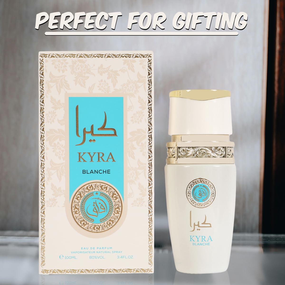 Blanche Spray Perfume for Men and Women – Unisex Eau de Parfum Sweet Vanilla Musk 100ml/3.4 fl.oz - Image 4