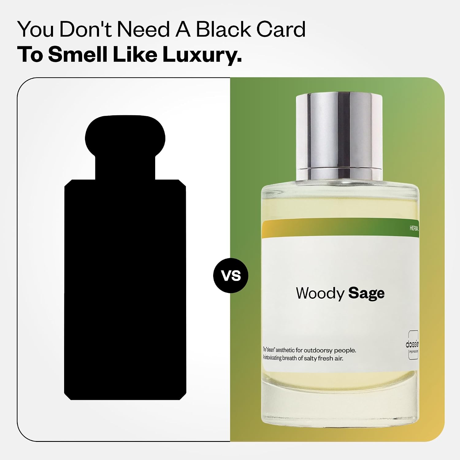 Dossier - Woody Sage - Eau de Parfum - Inspired by Wood Sage & Sea Salt - Long-Lasting Fragrance - Unisex - 3.4 fl oz (100ml) - Image 2