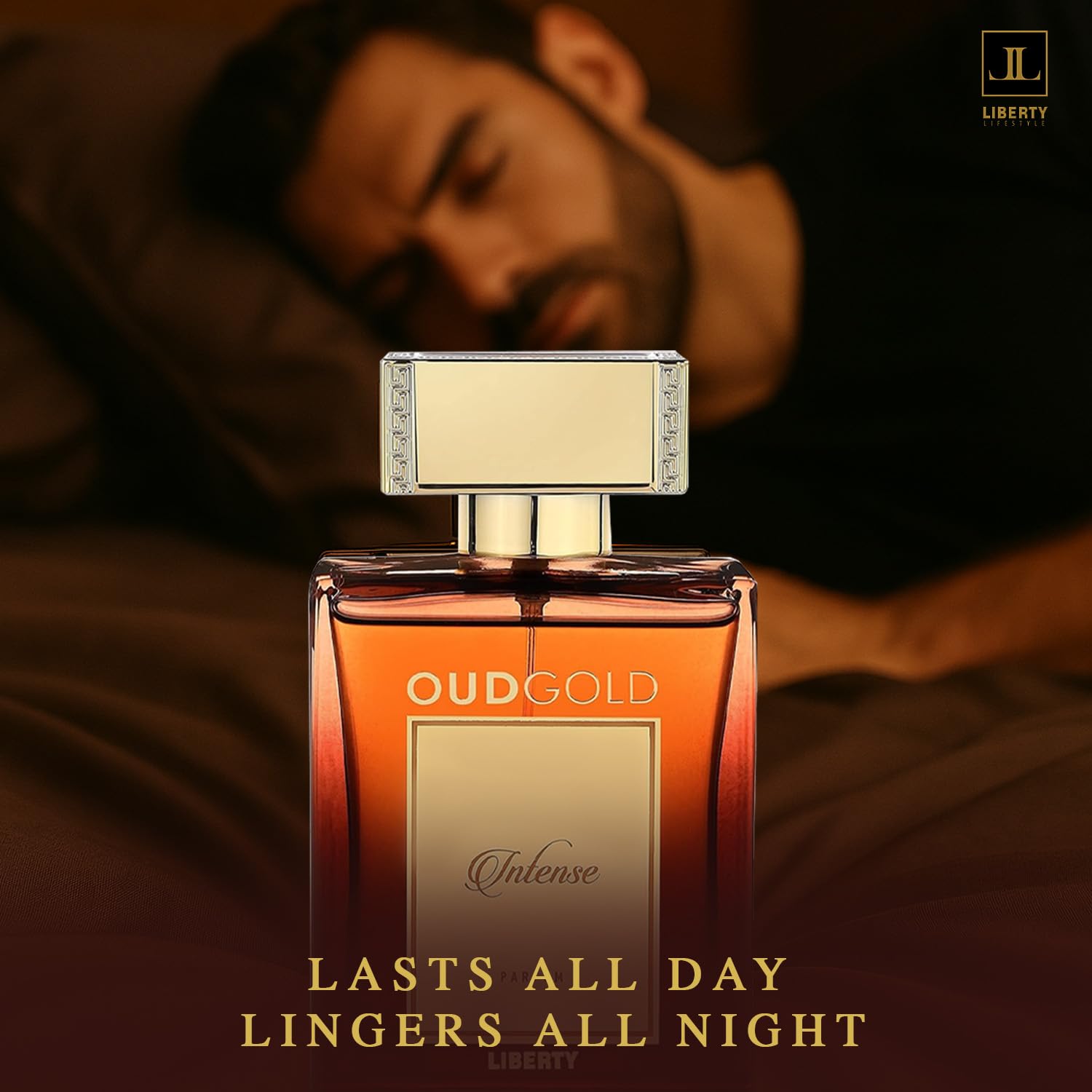 Liberty Luxury OudGold Intense French Parfum for Men – Woody Fragrance for men, Bold and Long Lasting Scent for Confidence and Prestige, Perfume for mens,arabic Parfum,Gift for men, 100ml - Image 3