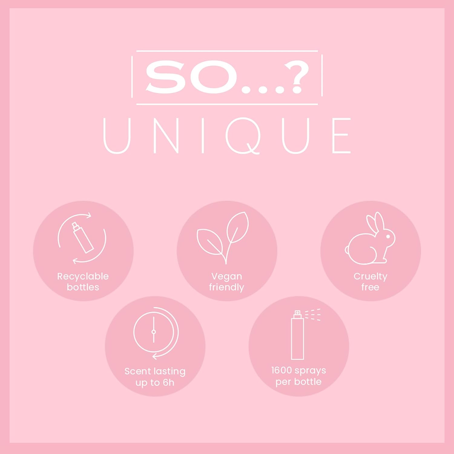So…? Unique Body Mist Set - Perfumes for Women - Body Spray for Women - Vegan, Cruelty Free - Travel Size Gift Set - 650 to 1000 Sprays - 4 pcs - Image 7