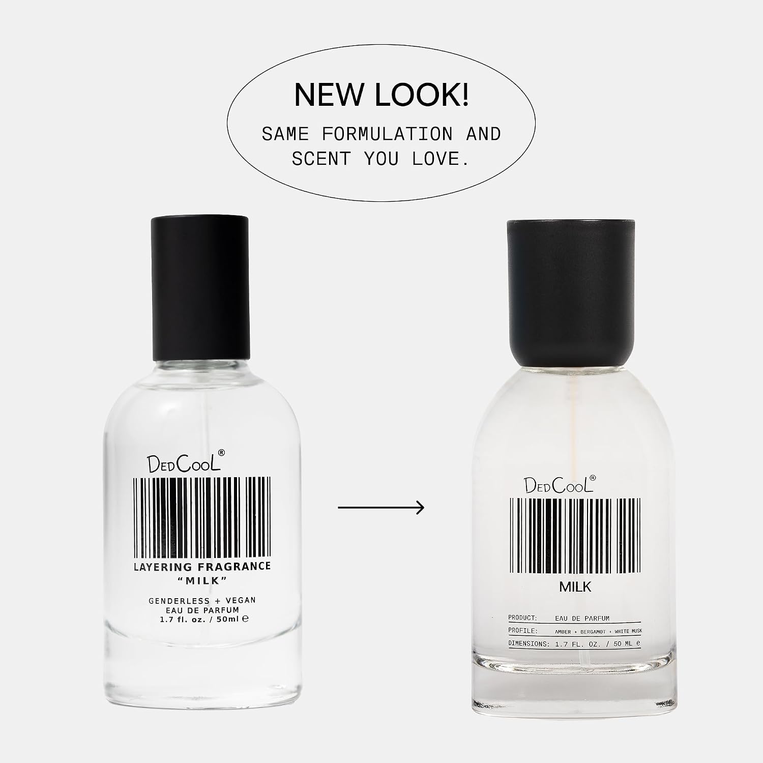 DedCool Eau de Parfum | Milk | Clementine, Gardenia, Woods & Amber | Clean Unisex Fragrance | Non-Toxic, Vegan | 1.7 fl oz - Image 4