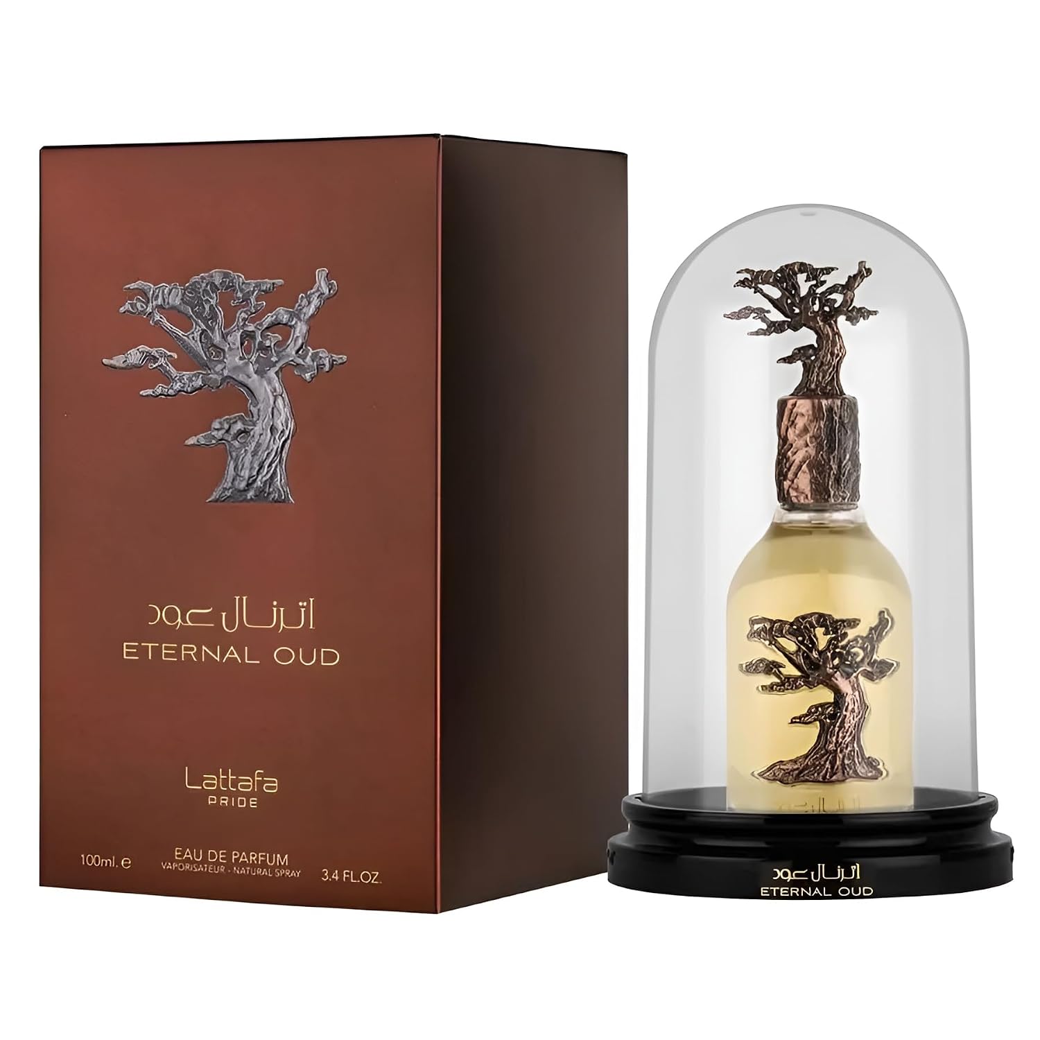 Lattafa Eternal Oud Eau De Parfum Spray, 3,4 Ounce (Unisex) - Image 4