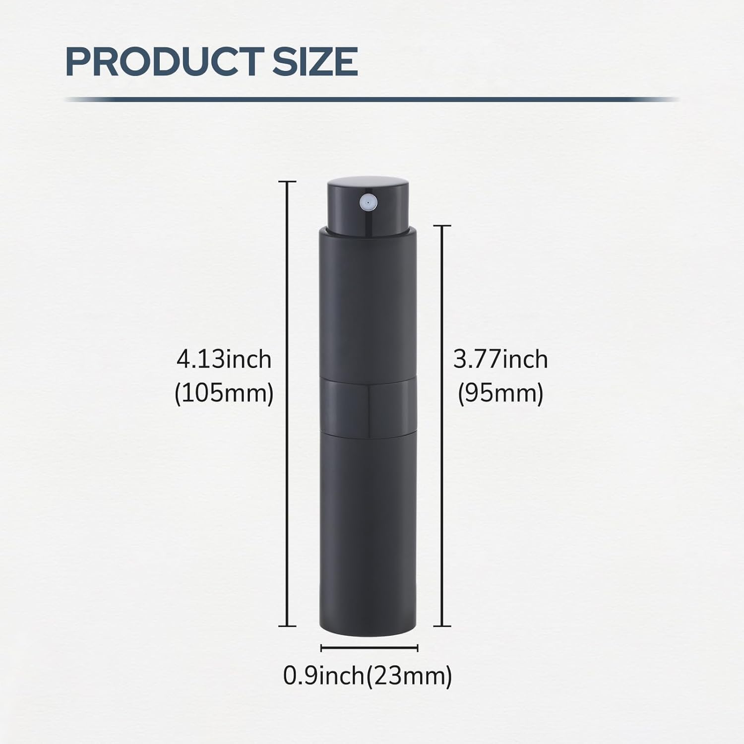 Fusupak Perfume Atomizer Travel Bottle Refillable: Cologne Sprayer Portable for Men - Mini Spray Empty for Refill - 8ml Small Size Blue - Image 9
