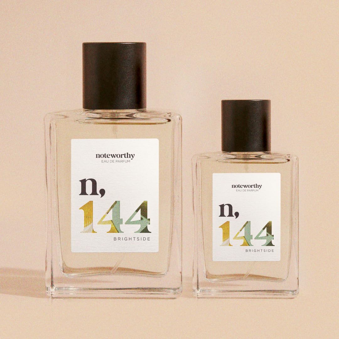 Noteworthy n,144 Brightside Eau De Parfum – Citrus, Vanilla | Sophisticated, Warm Fragrance for Any Occasion | Long-lasting Unisex Perfume for Women & Men (100ml) - Image 6