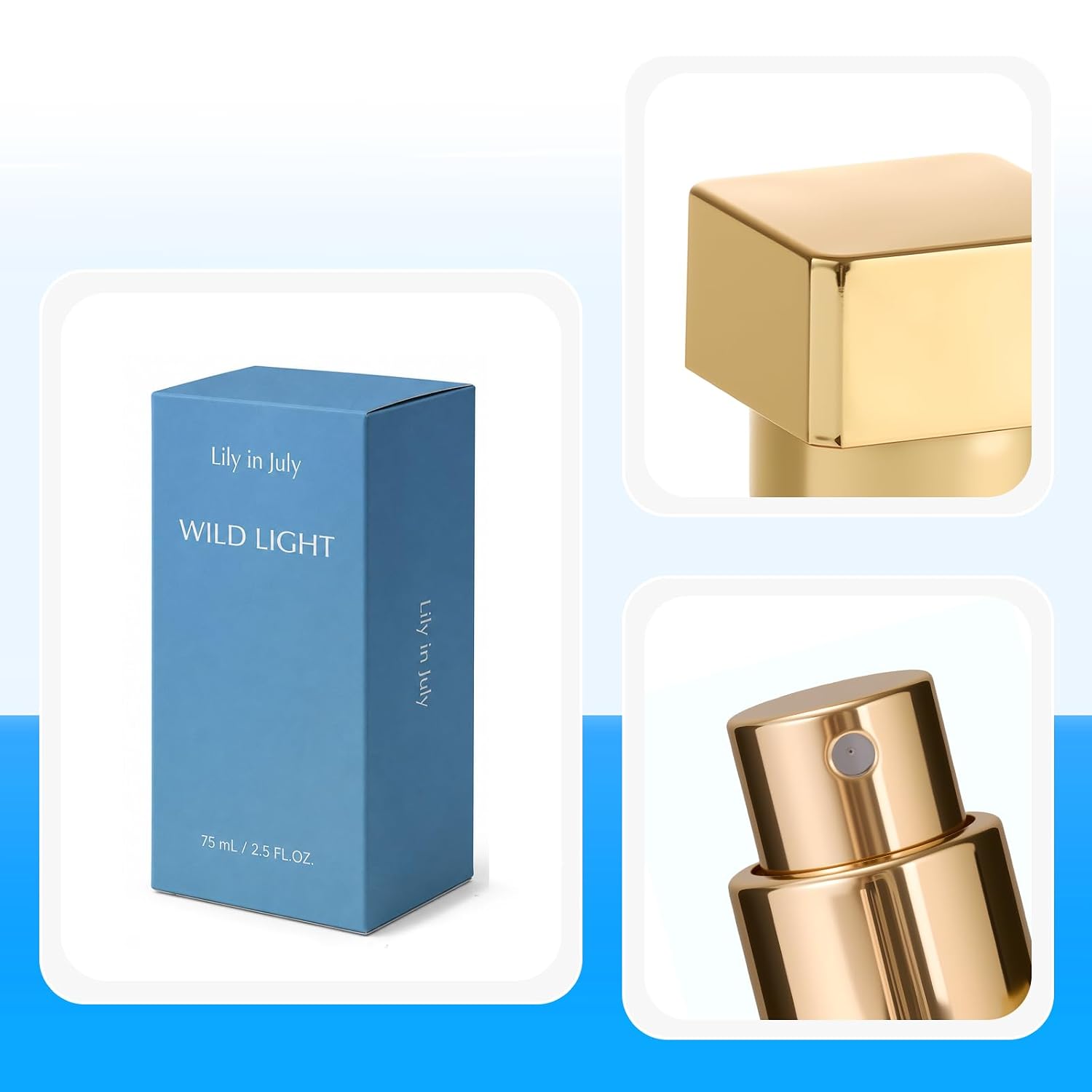 Wild Light Unisex Perfume, Clean Fresh Citrus Bergamot Lemon Fragrance, Light Everyday Scent for Men & Women, Office Friendly Summer Cologne with Cedarwood & Musk, 75ml - Image 6