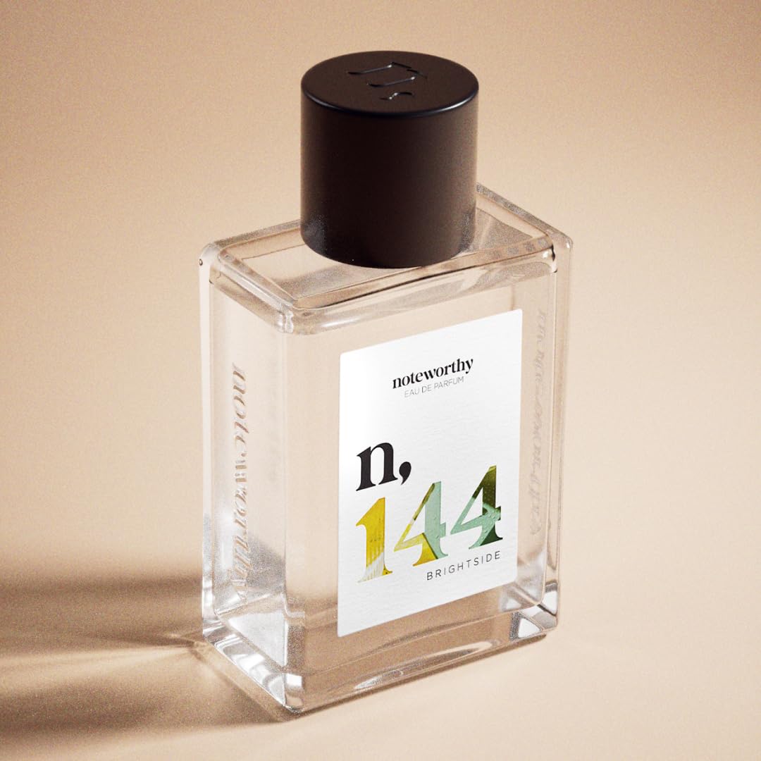 Noteworthy n,144 Brightside Eau De Parfum – Citrus, Vanilla | Sophisticated, Warm Fragrance for Any Occasion | Long-lasting Unisex Perfume for Women & Men (100ml) - Image 8