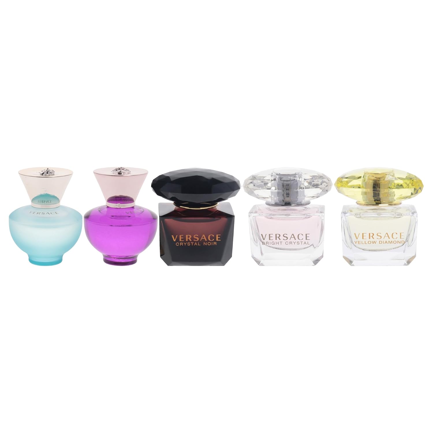Versace Miniatures Collection for Women - 5 Pc Fragrance Gift Set | Iconic Luxury Perfumes | Travel-Friendly & Perfect for Gifting - Image 2