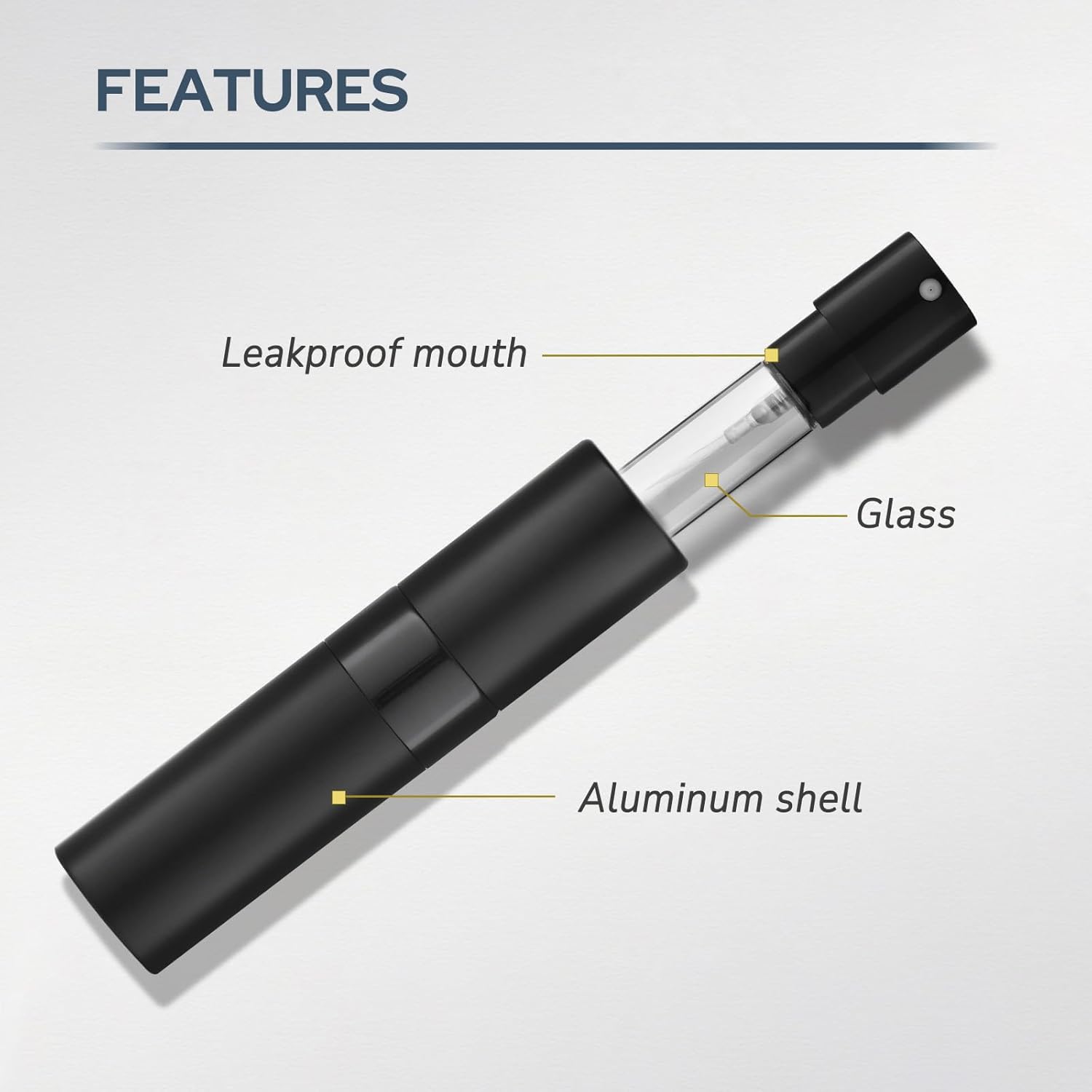 Fusupak Perfume Atomizer Travel Bottle Refillable: Cologne Sprayer Portable for Men - Mini Spray Empty for Refill - 8ml Small Size Blue - Image 6