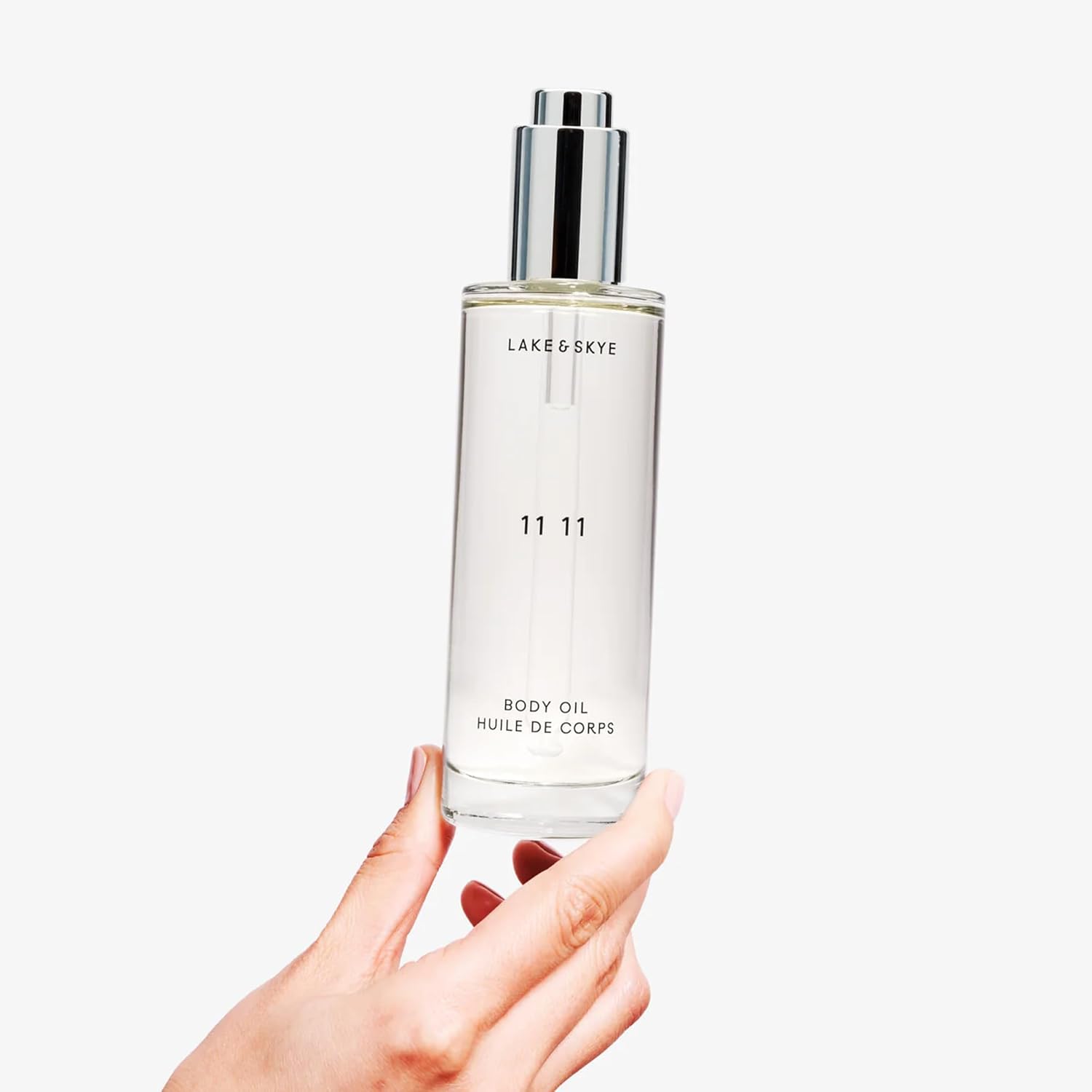 Lake & Skye 11 11 Body Oil - Hydrating Body Oil with Vitamin E & Almond Oil - Clean Skin Musk, Sheer & Uplifting Scent - 3.4 fl oz (100 ml) - Image 6