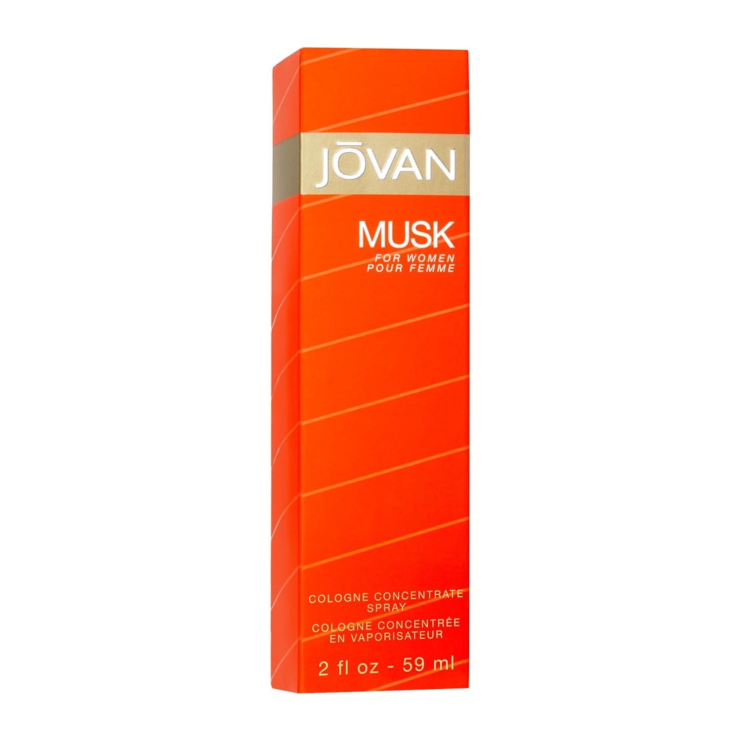Jovan Musk for Women Eau de Cologne Spray 2 fl oz (Pack of 1), Sexy Perfume for Women, Notes of Jasmine, Amber, and Neroli, Women's Fragrance, Long Lasting, Everyday Fragrance, Travel Size - Image 6