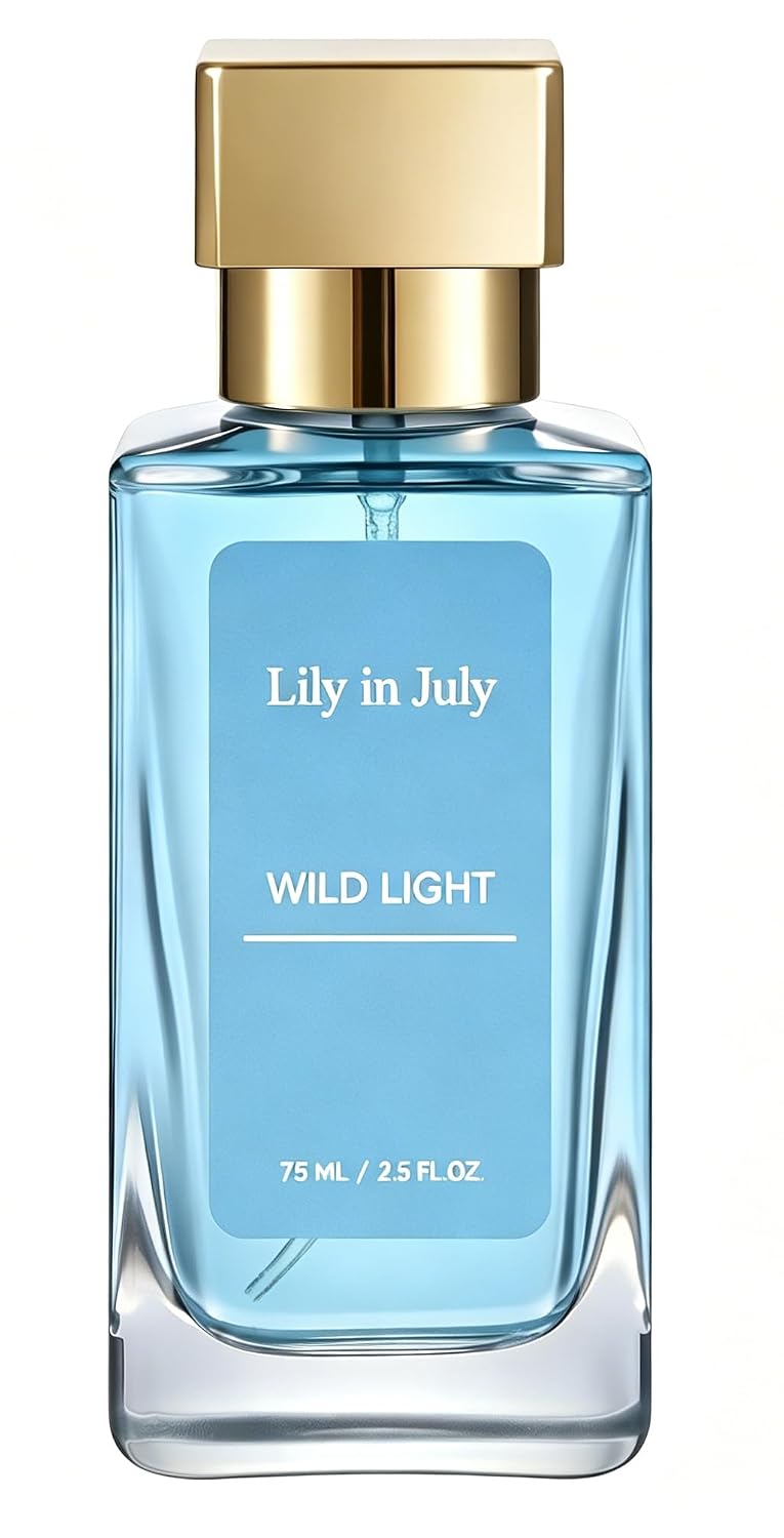 Wild Light Unisex Perfume, Clean Fresh Citrus Bergamot Lemon Fragrance, Light Everyday Scent for Men & Women, Office Friendly Summer Cologne with Cedarwood & Musk, 75ml