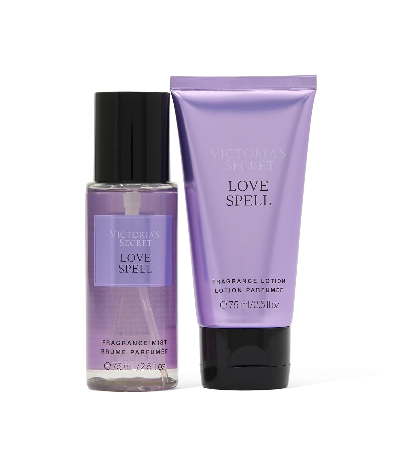 Victoria's Secret Love Spell Mini Fragrance Duo Gift Set, Notes of Cherry Blossom and Fresh Peach - Image 2