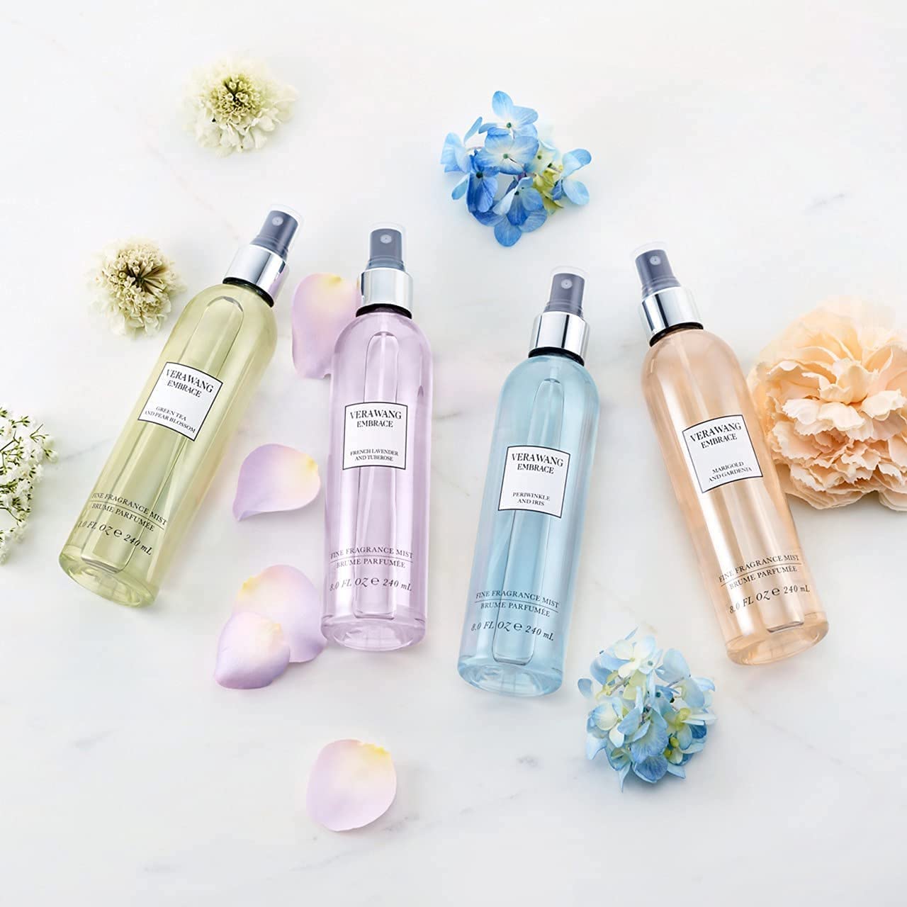 Vera Wang Embrace Green Tea and Pear Blossom Body Mist 8 fl oz (Pack of 1), Notes of Earthiness, Peony, and Sandalwood, Women's Fragrance, Long Lasting, Everyday Fragrance - Image 4