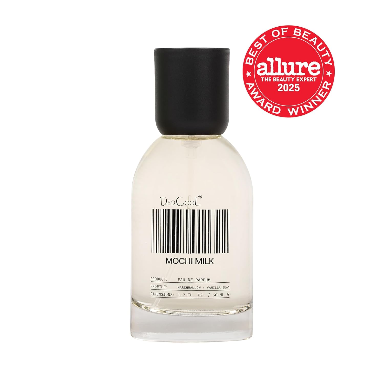 DedCool Eau de Parfum | Mochi Milk | Peach Nectar, Marshmallow & Sweet Rice Milk | Clean Unisex Fragrance | Non-Toxic, Vegan | 1.7 fl oz - Image 2