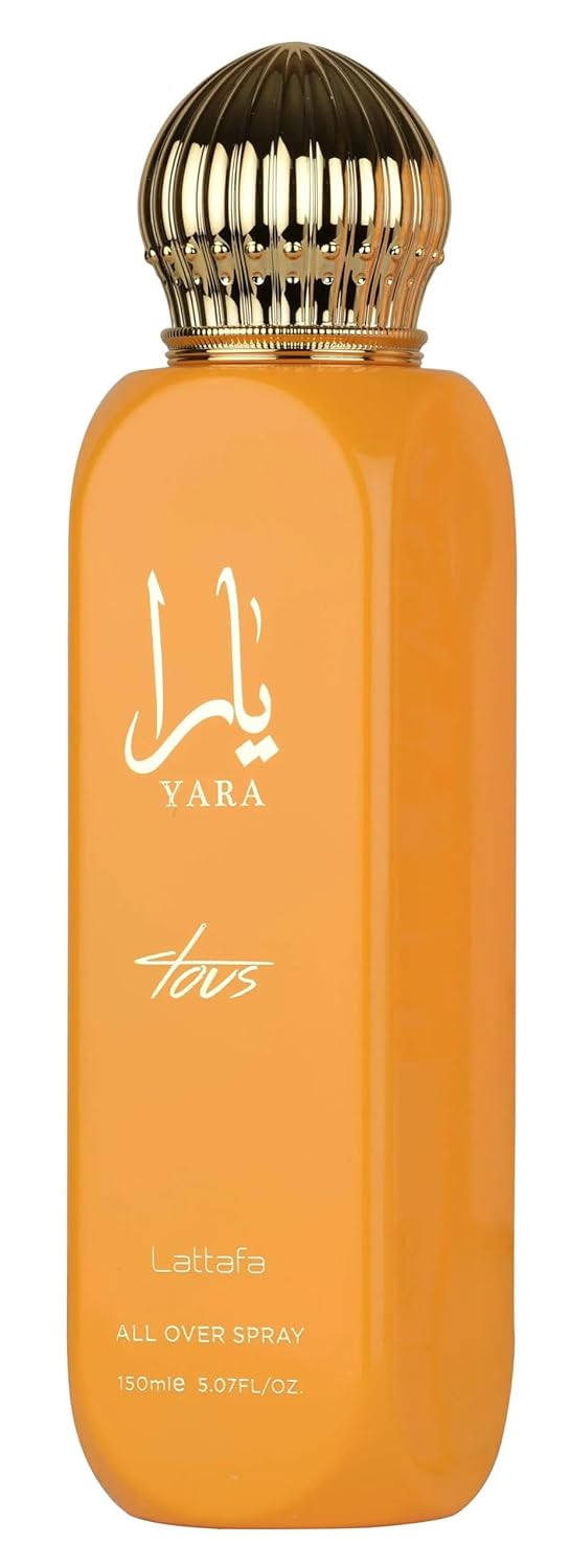 Lattafa Yara Tous – Tropical, Fruity, Floral, Vanilla – All Over Spray Long-Lasting Fragrance for Women, 5.07 Ounce / 150 ml