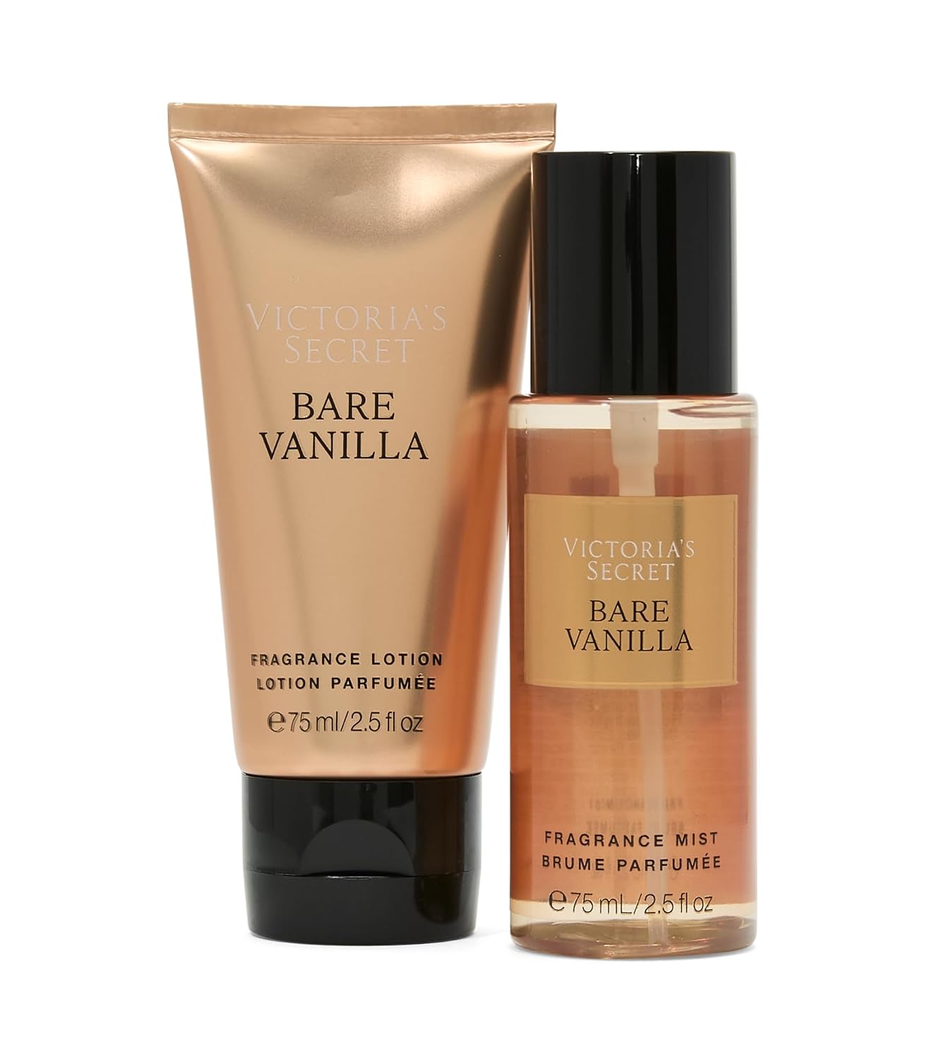 Victoria's Secret Bare Vanilla Mini Fragrance Duo Gift Set, Notes of Soft Cashmere - Image 2