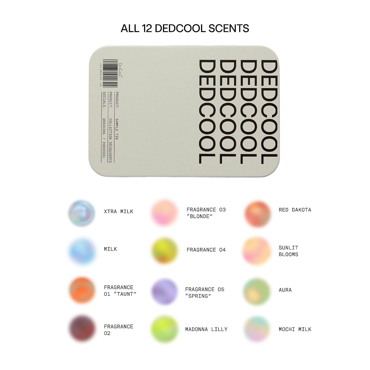DedCool Fragrance Discovery Set | 12 Eau de Parfum Fragrances | Non-Toxic, Vegan | Travel Size Perfume - Image 2