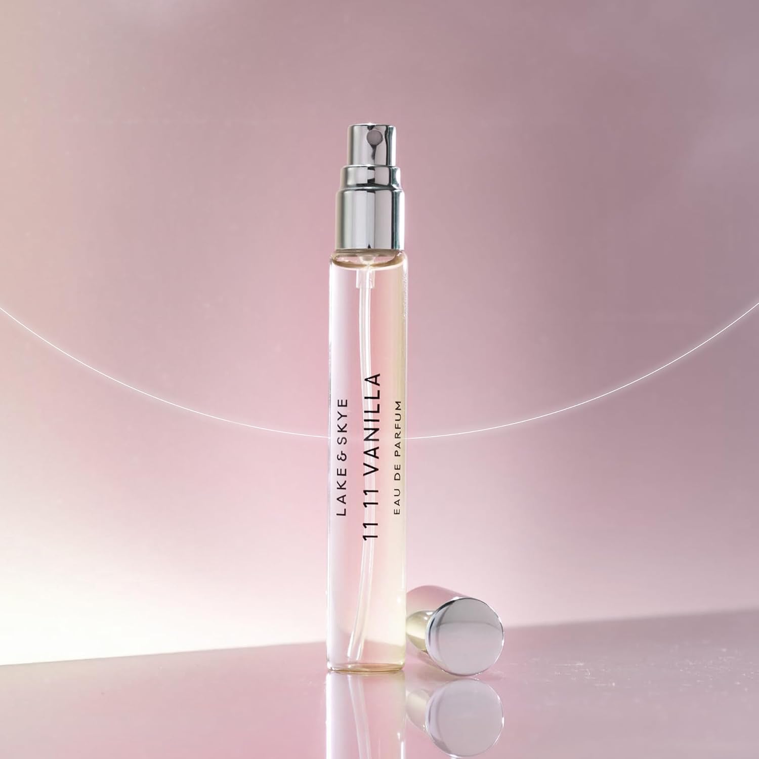 Lake & Skye 11 11 Vanilla Eau de Parfum Travel Spray 15mL - Vanilla, Cashmere, Dreamy, Crème, Skin Musk, Clean, Vegan, Paraben-Free, Cruelty-Free - Image 2