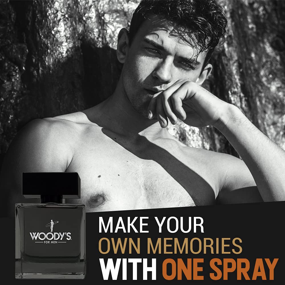 Woody's Cologne for Men Long-Lasting Men's Fragrance with Fresh Scent, Masculine Eau de Toilette for Daily Wear, 3.4 fl oz - Image 3