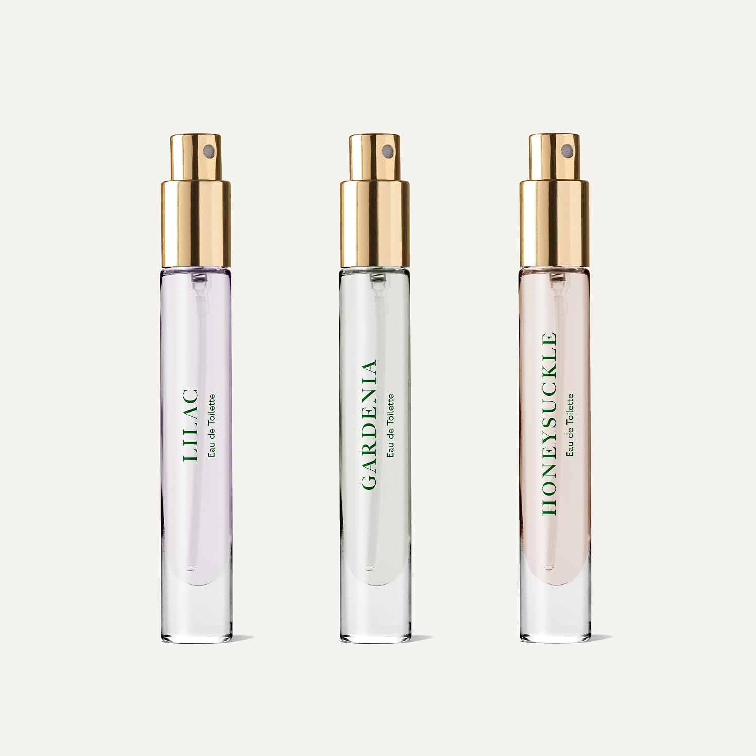 Caswell-Massey Floral Discovery Set – Includes Gardenia, Lilac & Honeysuckle – Travel Size Perfume for Women, Elegant Floral Scents – Botanical Perfume Gift Set – Made in USA, 0.25 Fl Oz Each - Image 2